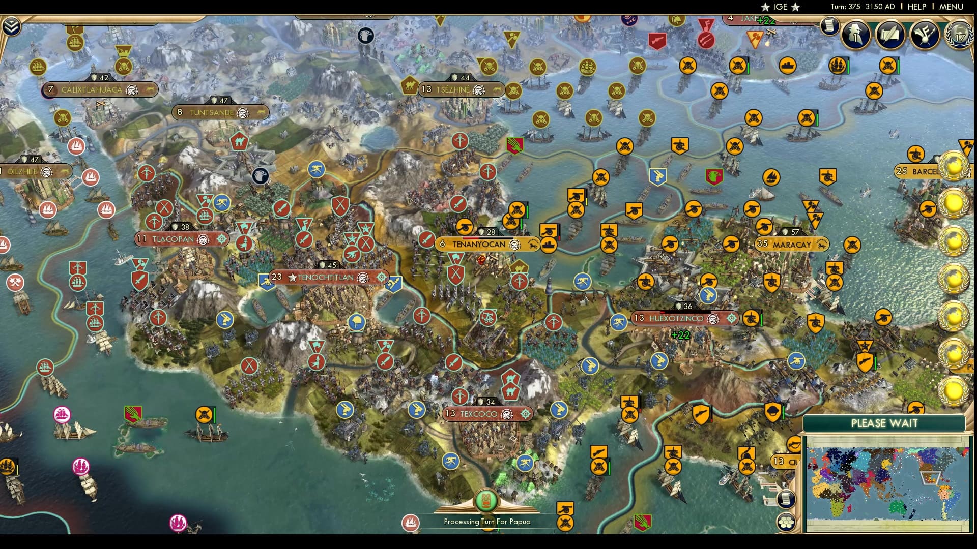 CBR In-Game Screenshot of Outstriping The Field (Guns)