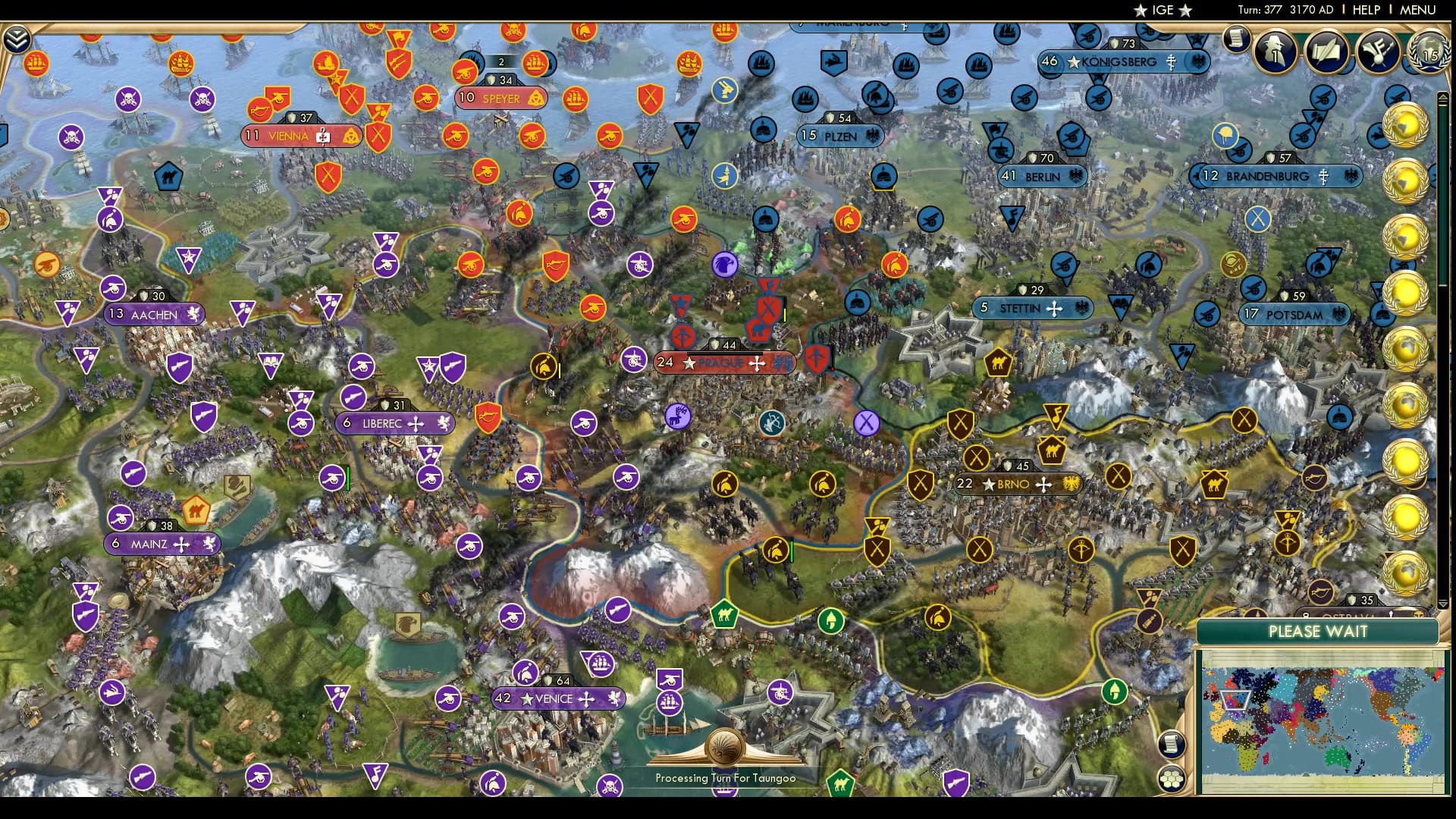 CBR In-Game Screenshot of Scotland Rises!