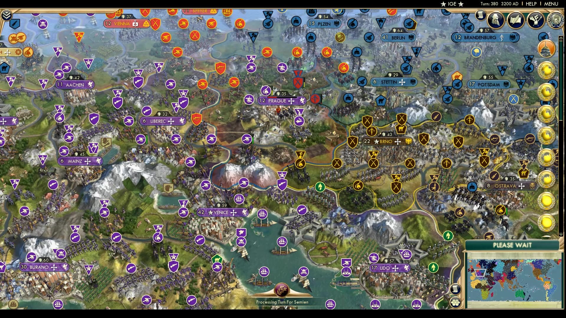 CBR In-Game Screenshot of Twin Fs