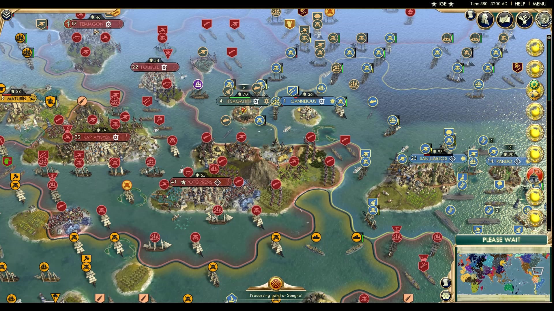 CBR In-Game Screenshot of Paradise Falling