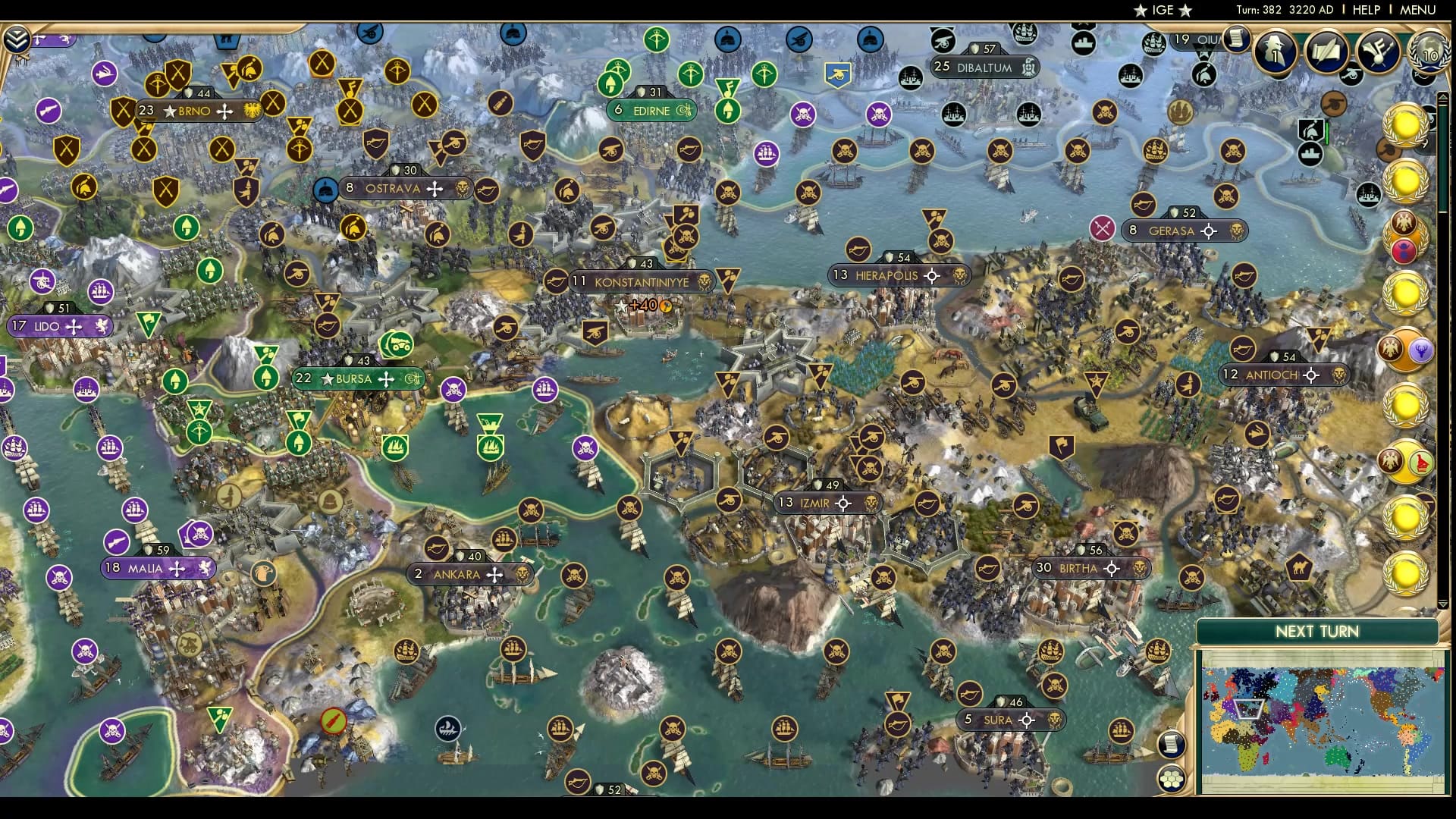 CBR In-Game Screenshot of Igniting Tensions