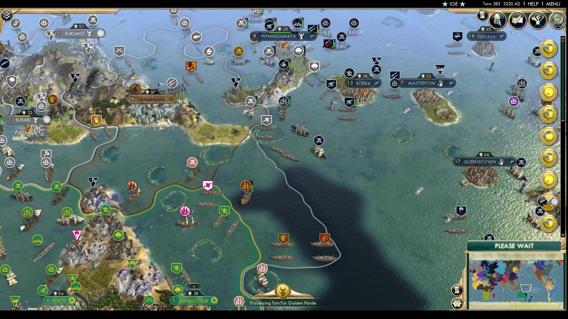 CBR In-Game Screenshot of The Burning Seas