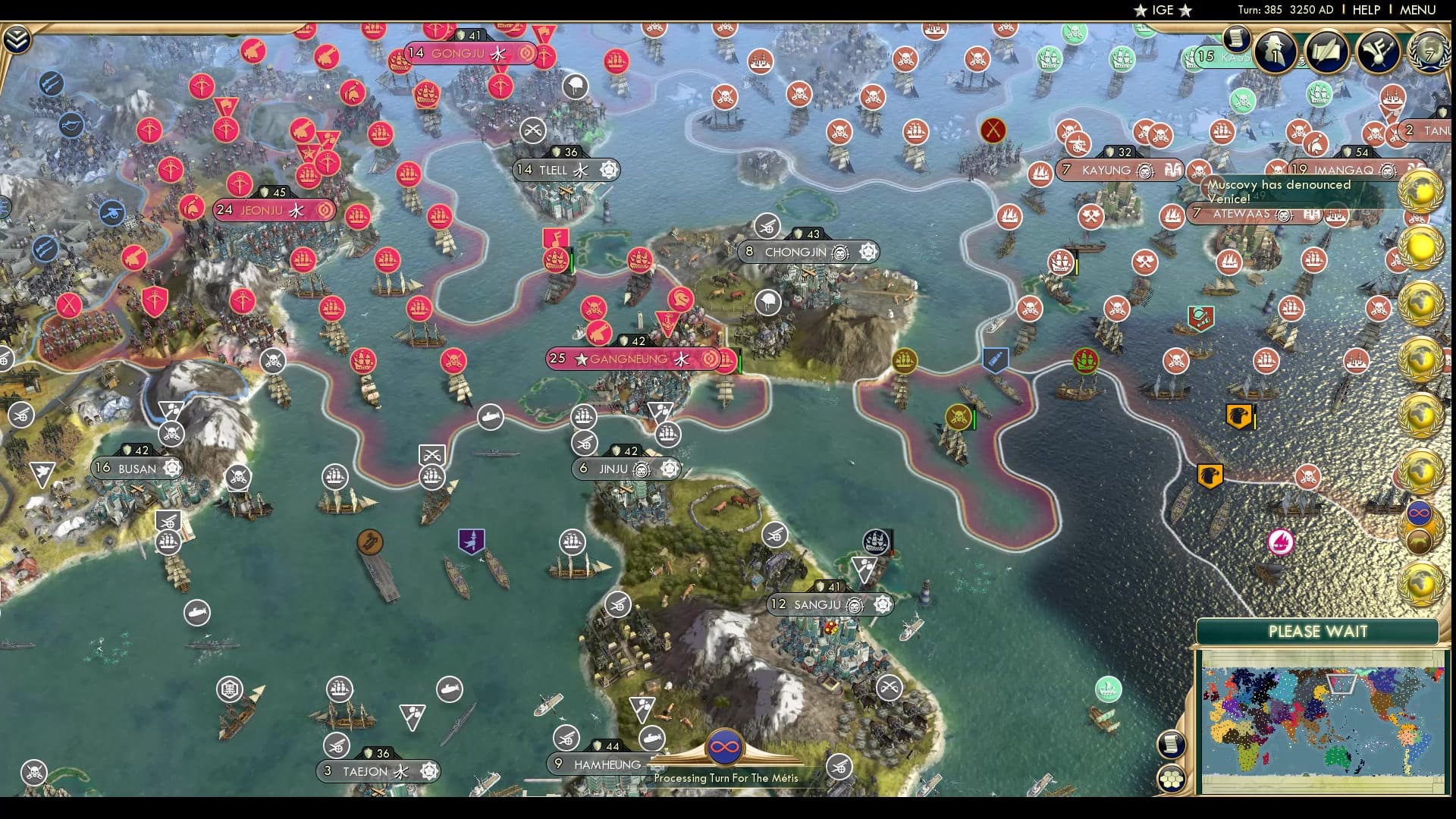 CBR In-Game Screenshot of Peace In The Americas?