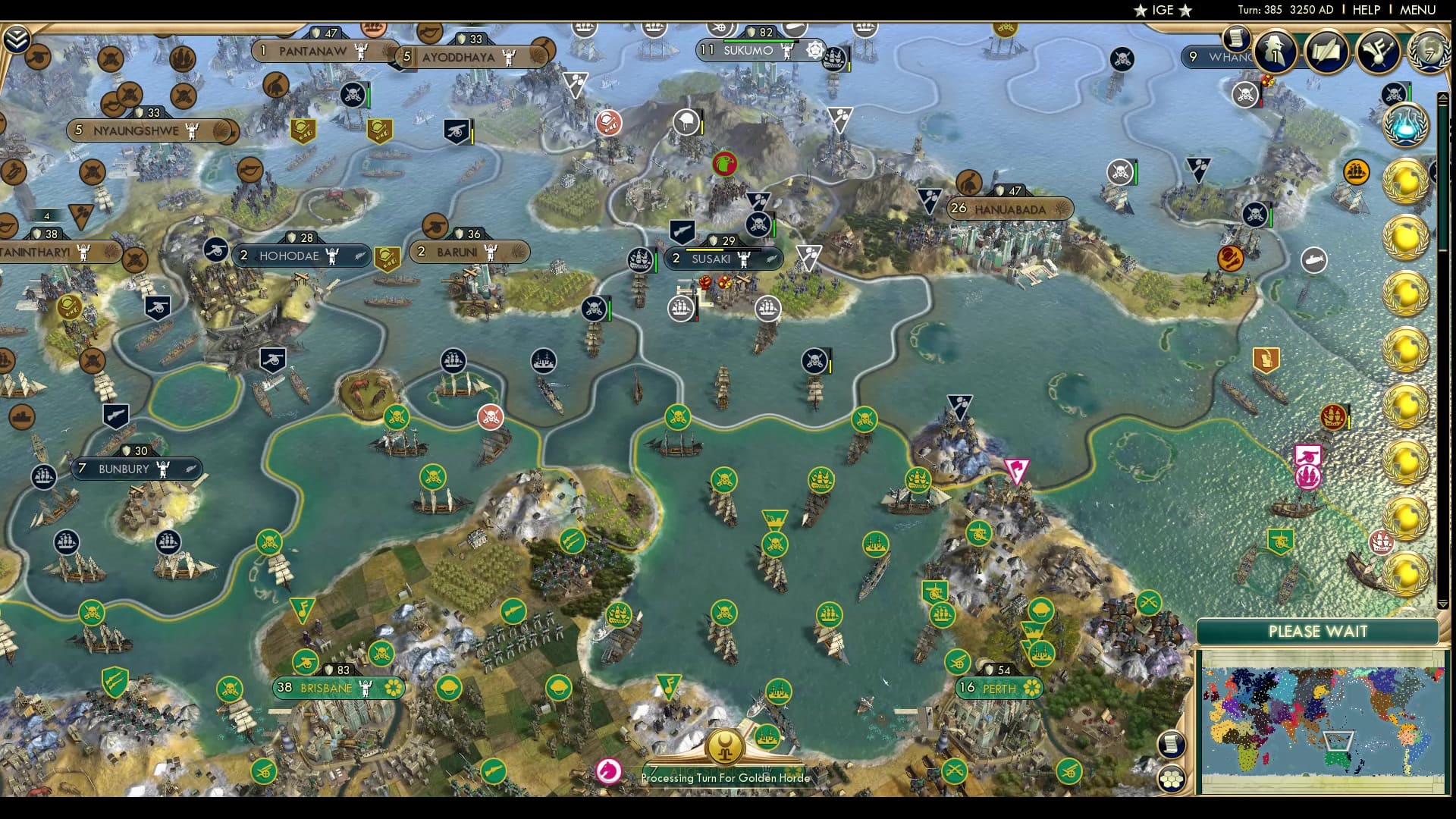 CBR In-Game Screenshot of Taun-bad guys?