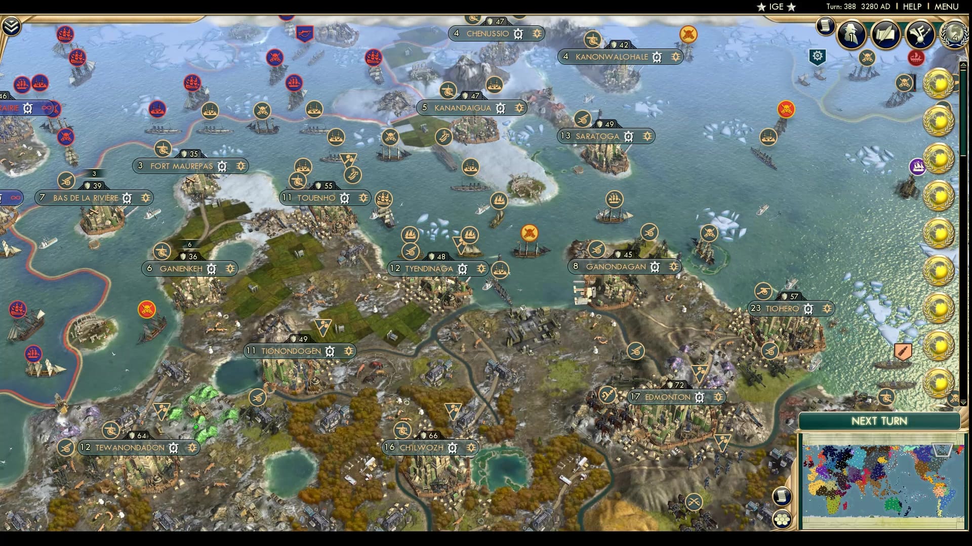 CBR In-Game Screenshot of Peace...