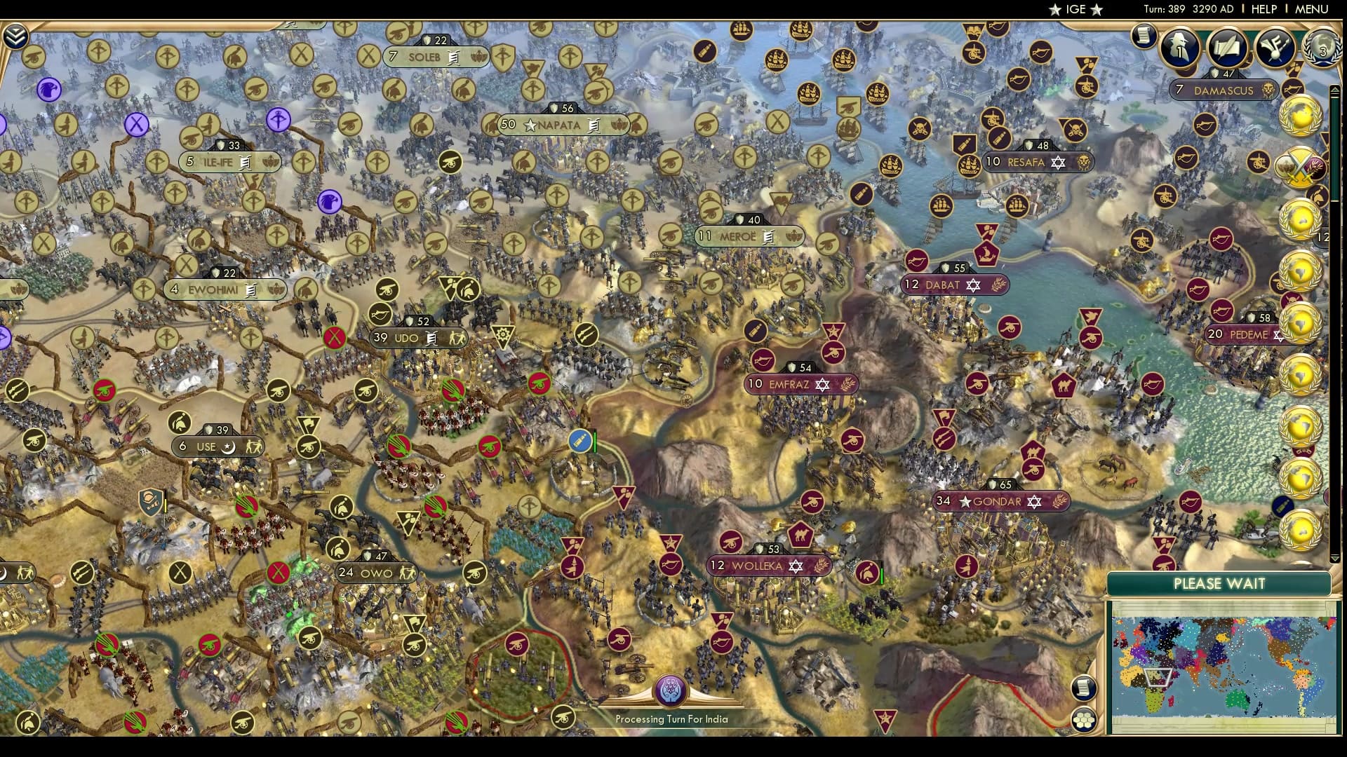 CBR In-Game Screenshot of Troubling Africa