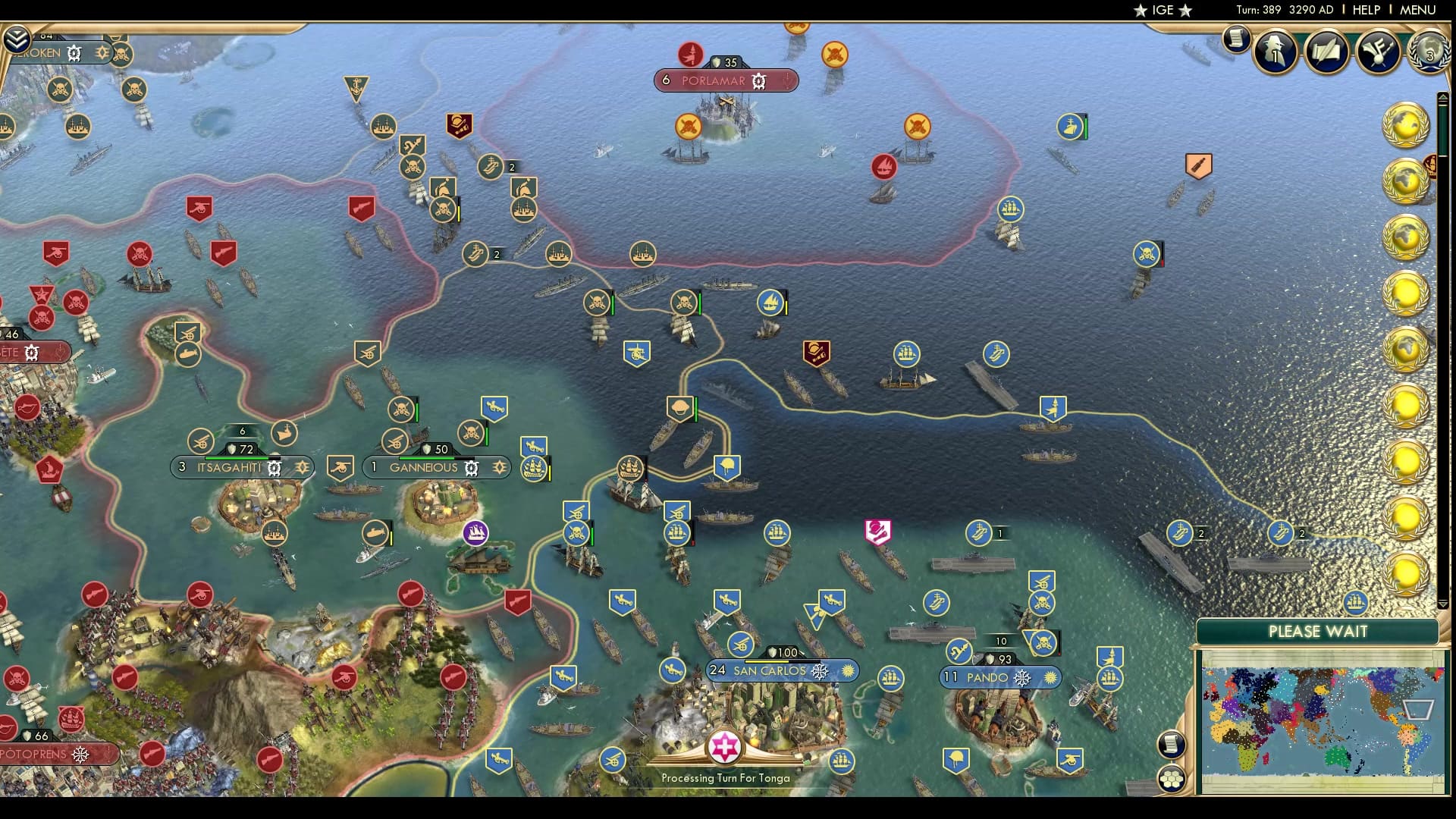 CBR In-Game Screenshot of Ghost Carriers