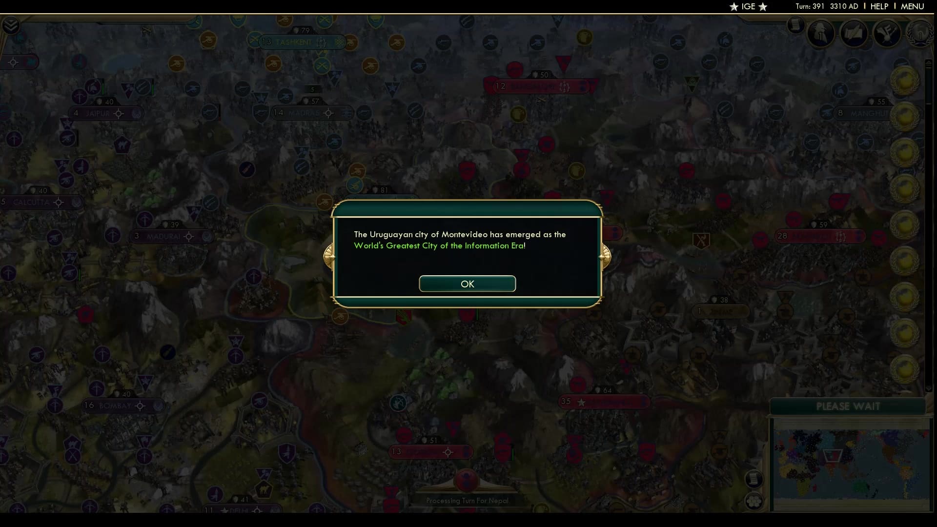 CBR In-Game Screenshot of Well Then