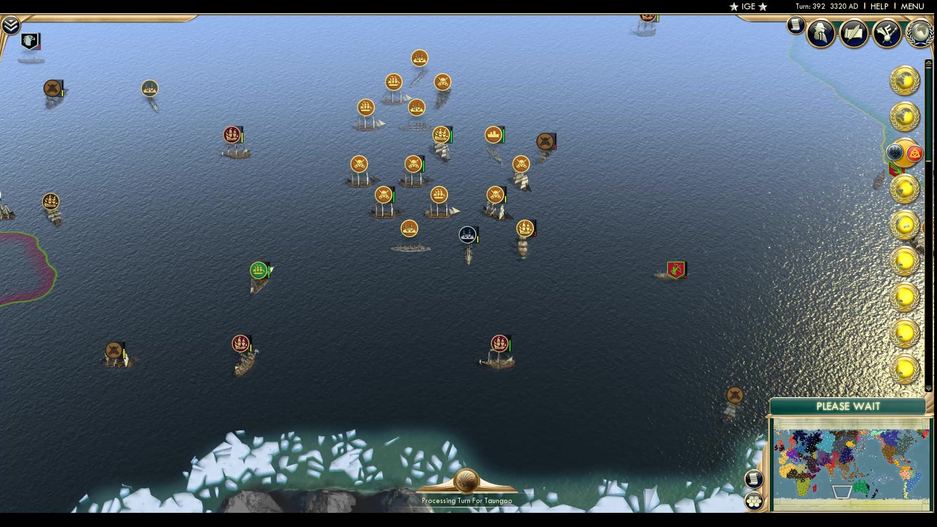 CBR In-Game Screenshot of RIP