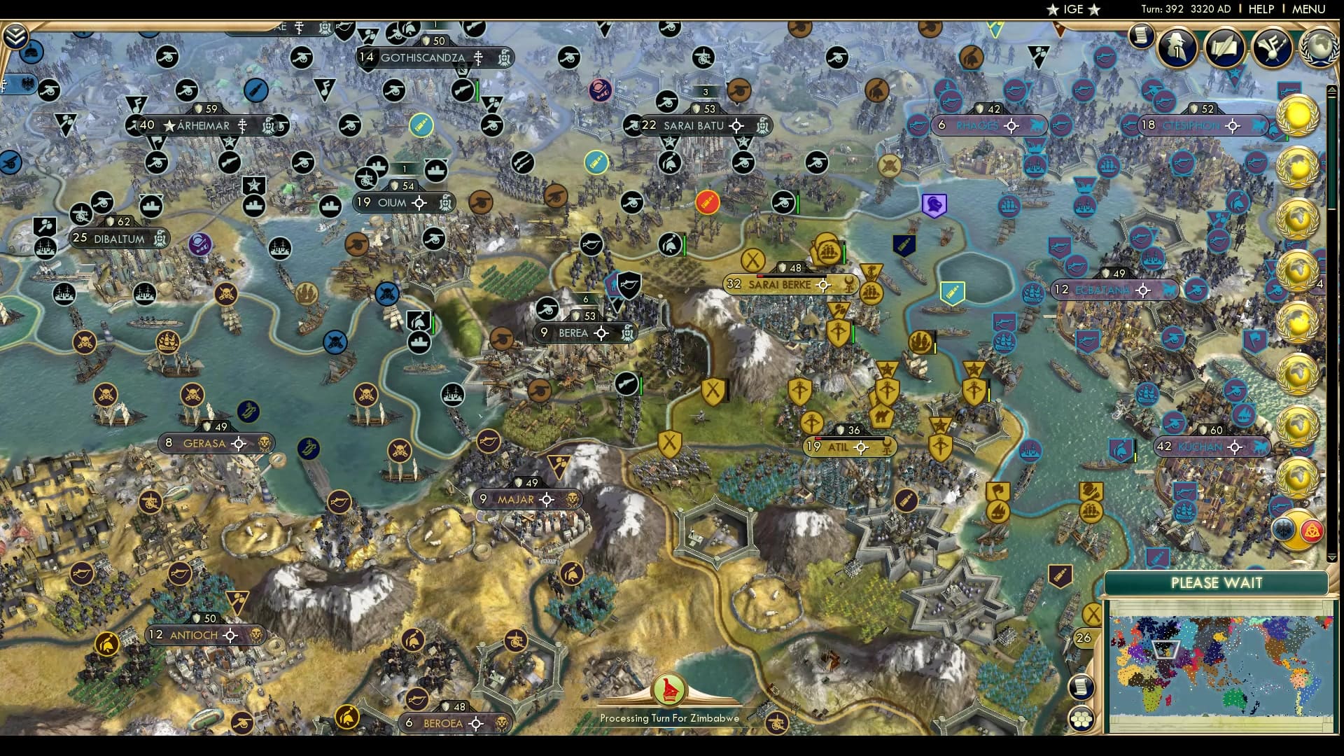 CBR In-Game Screenshot of Gothic Thunder