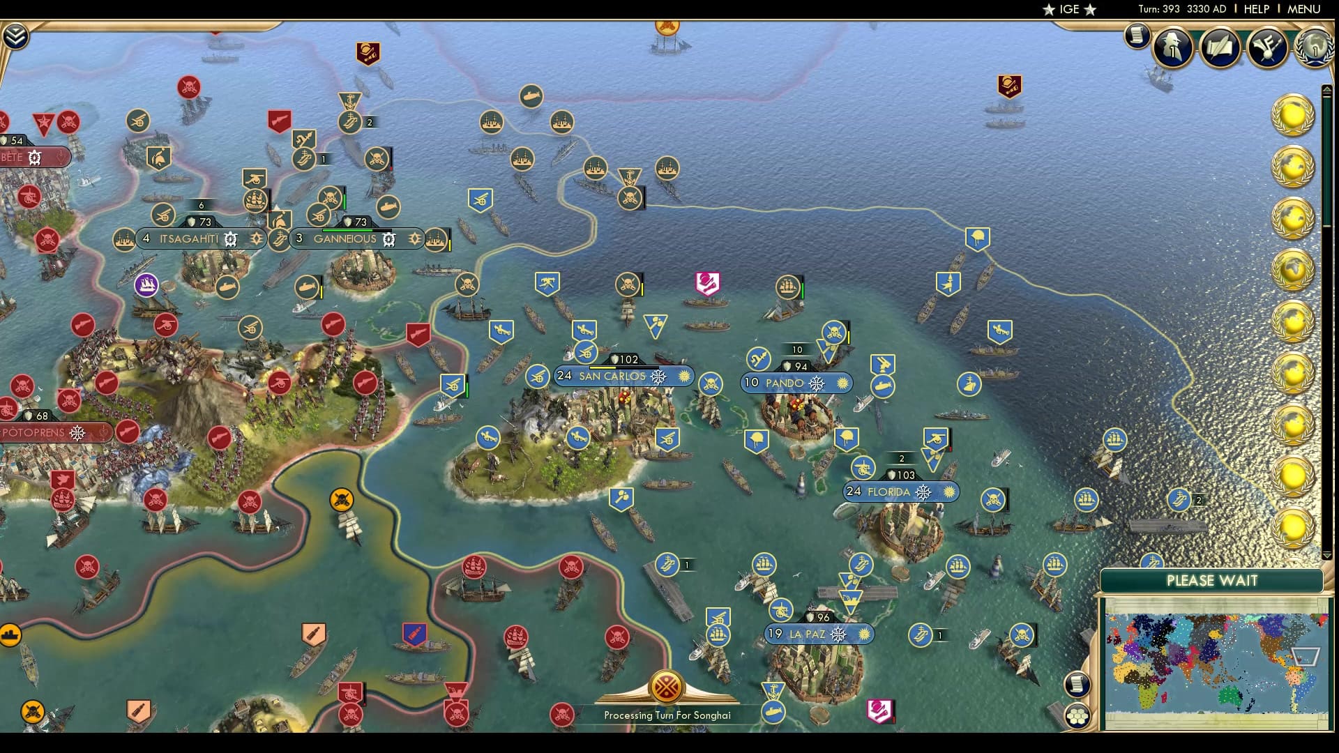 CBR In-Game Screenshot of Stability