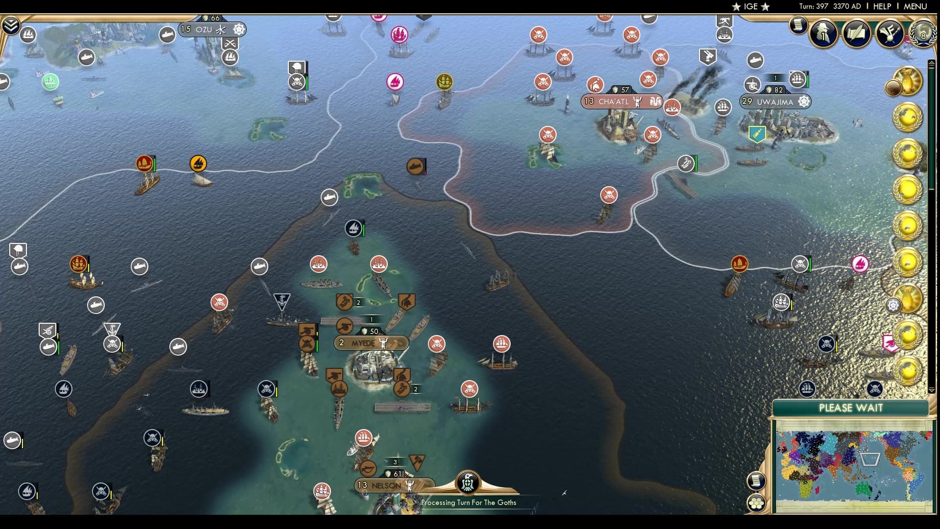 CBR In-Game Screenshot of Twin Suns