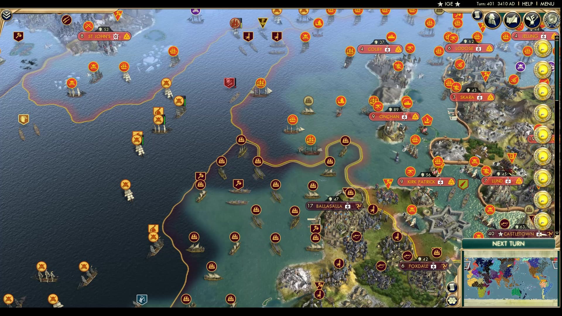 CBR In-Game Screenshot of Moorish Flank