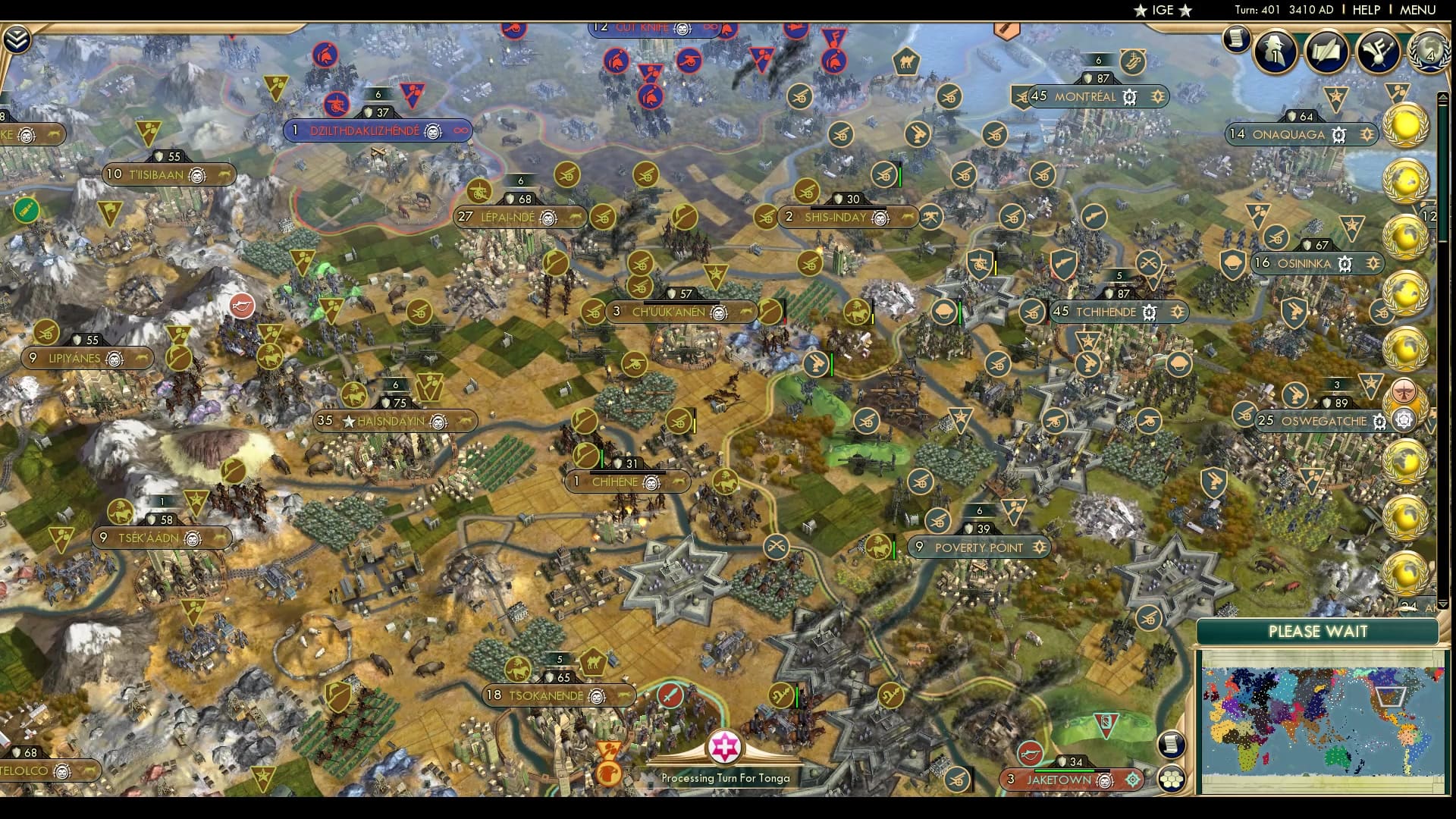 CBR In-Game Screenshot of Geronimo Holds On