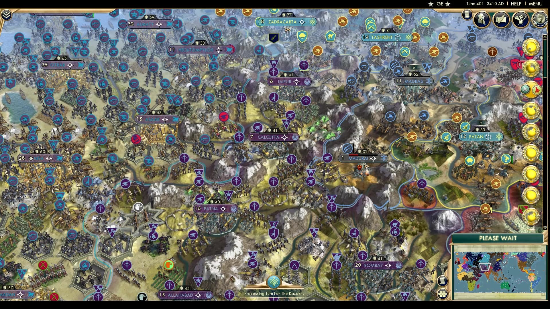 CBR In-Game Screenshot of Mountain Stronghold