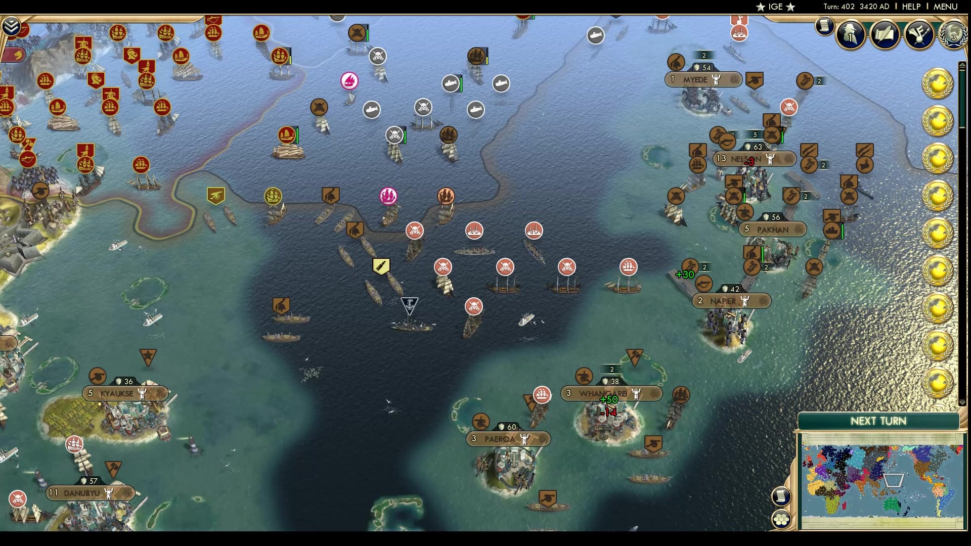 CBR In-Game Screenshot of Haidin the Fleet