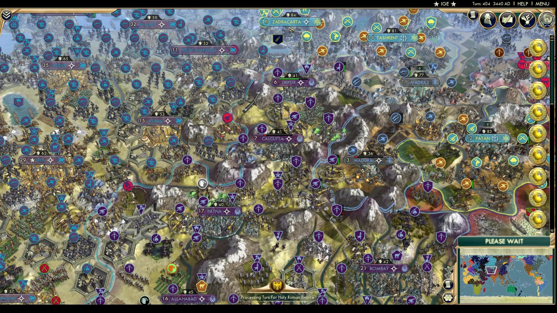 CBR In-Game Screenshot of Lost in the Mountains