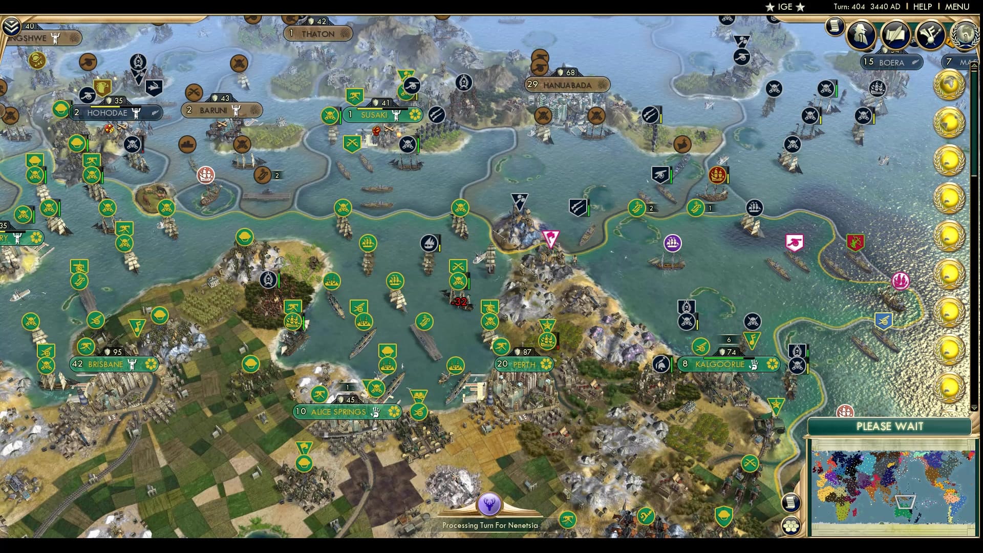 CBR In-Game Screenshot of Susaki Down