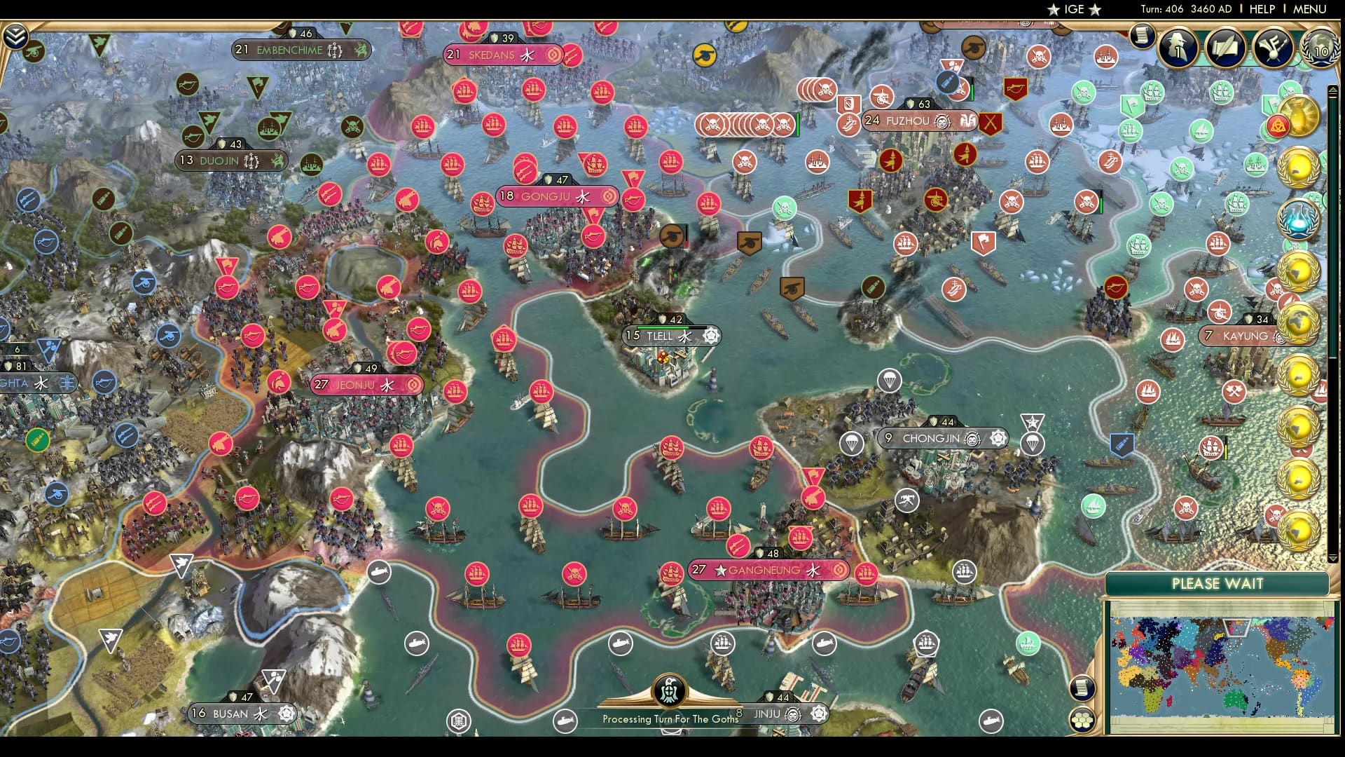 CBR In-Game Screenshot of Near Kamchatka