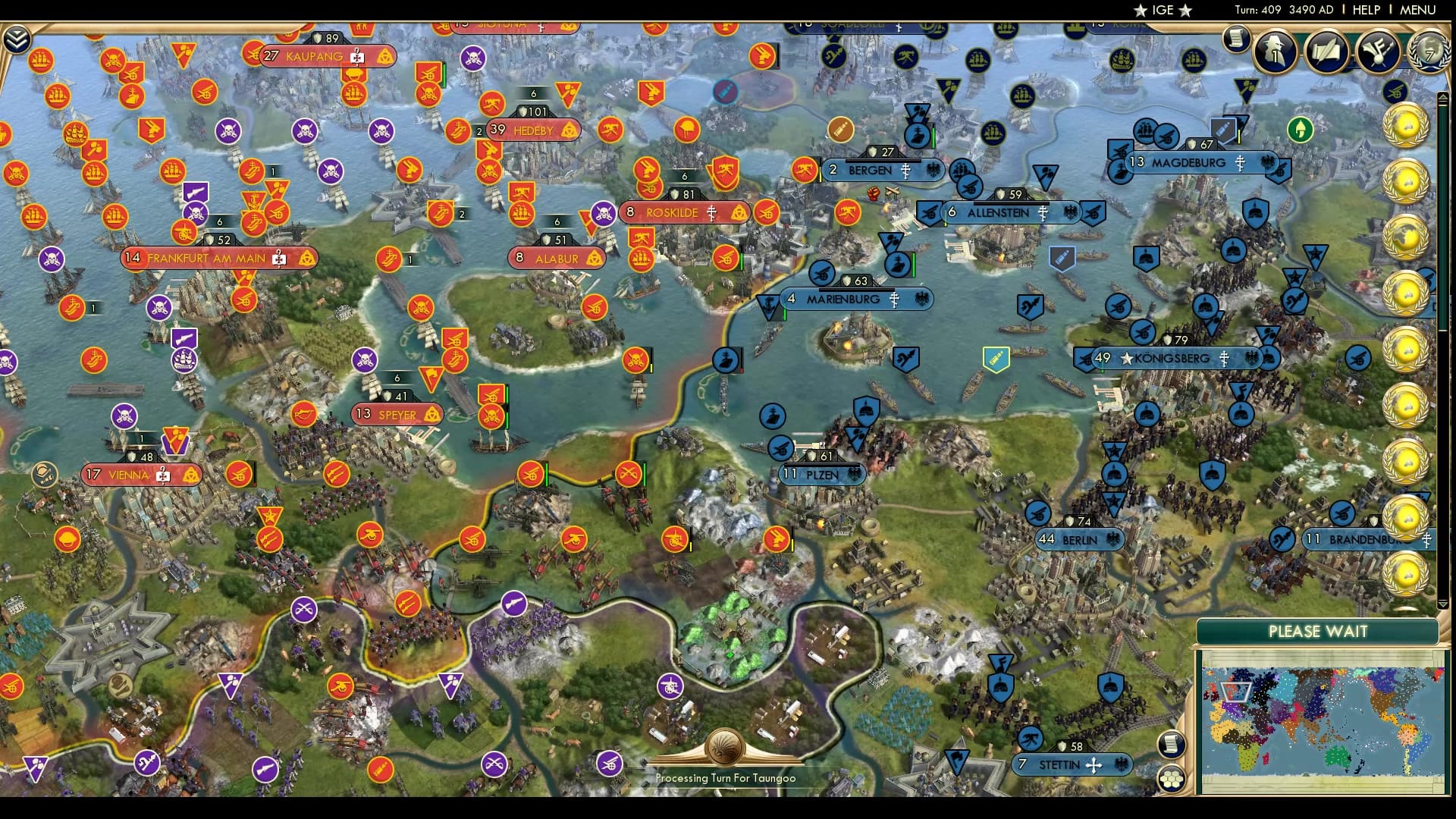 CBR In-Game Screenshot of Small Developments