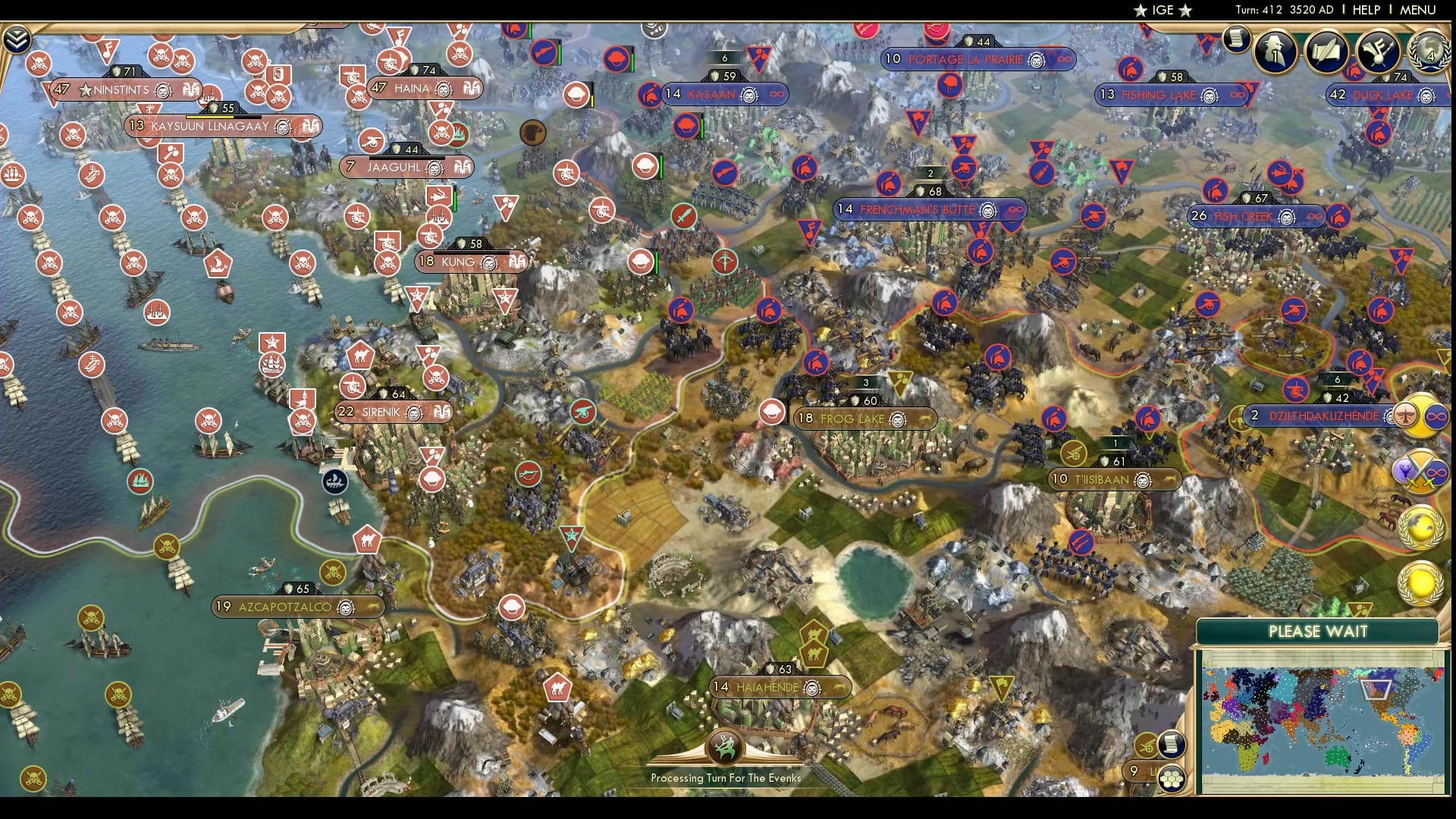 CBR In-Game Screenshot of Early Days