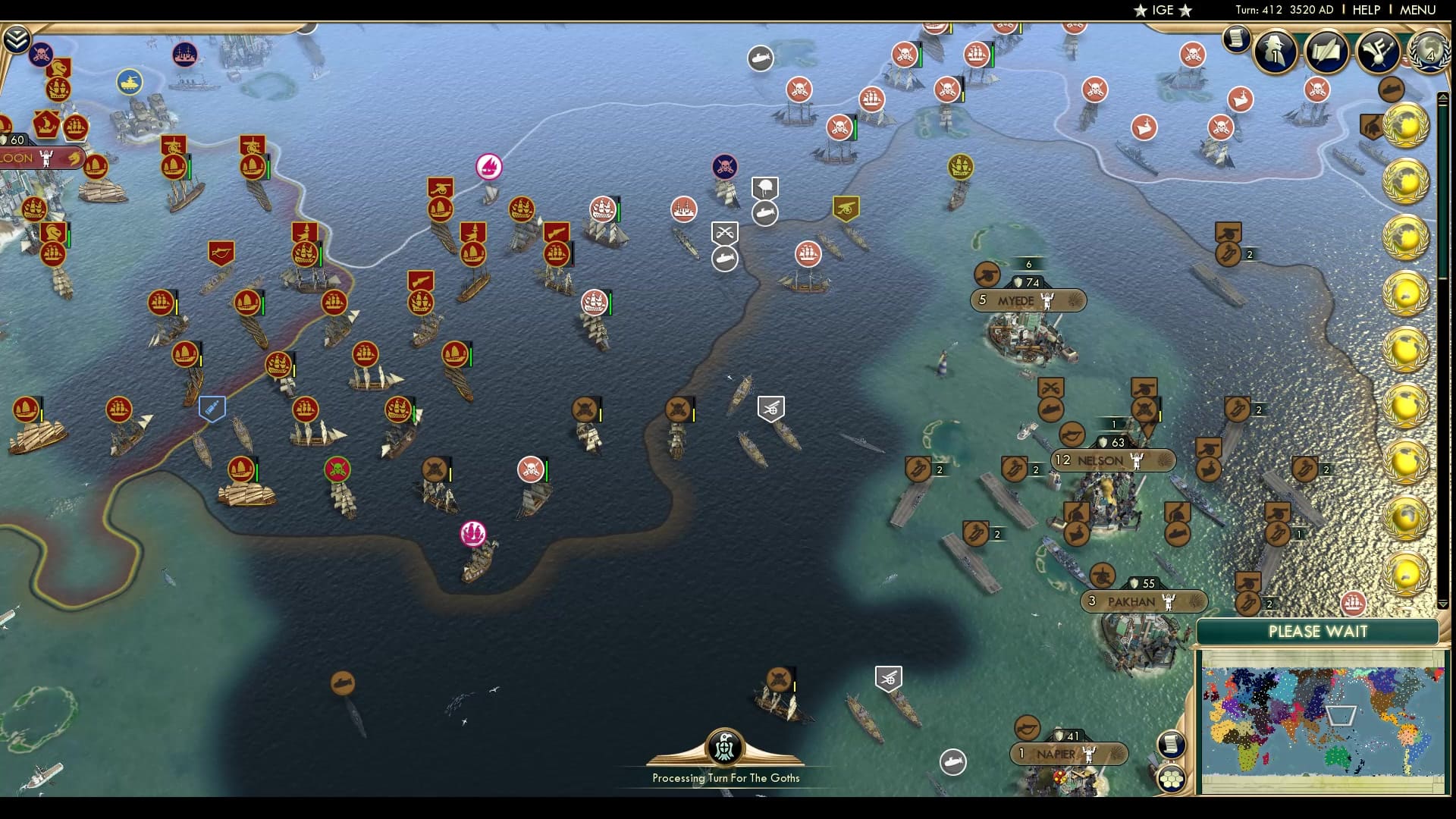 CBR In-Game Screenshot of Clash of the Pirates