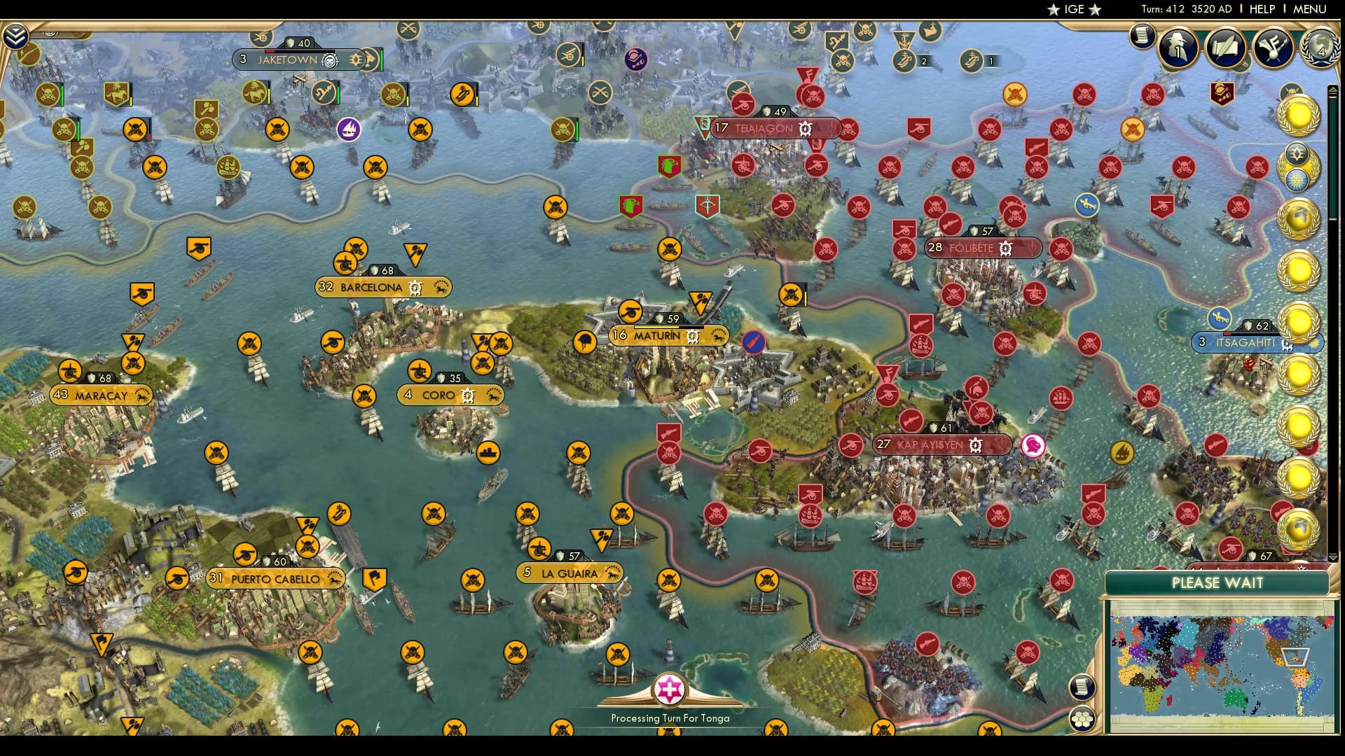 CBR In-Game Screenshot of Superpower Peace