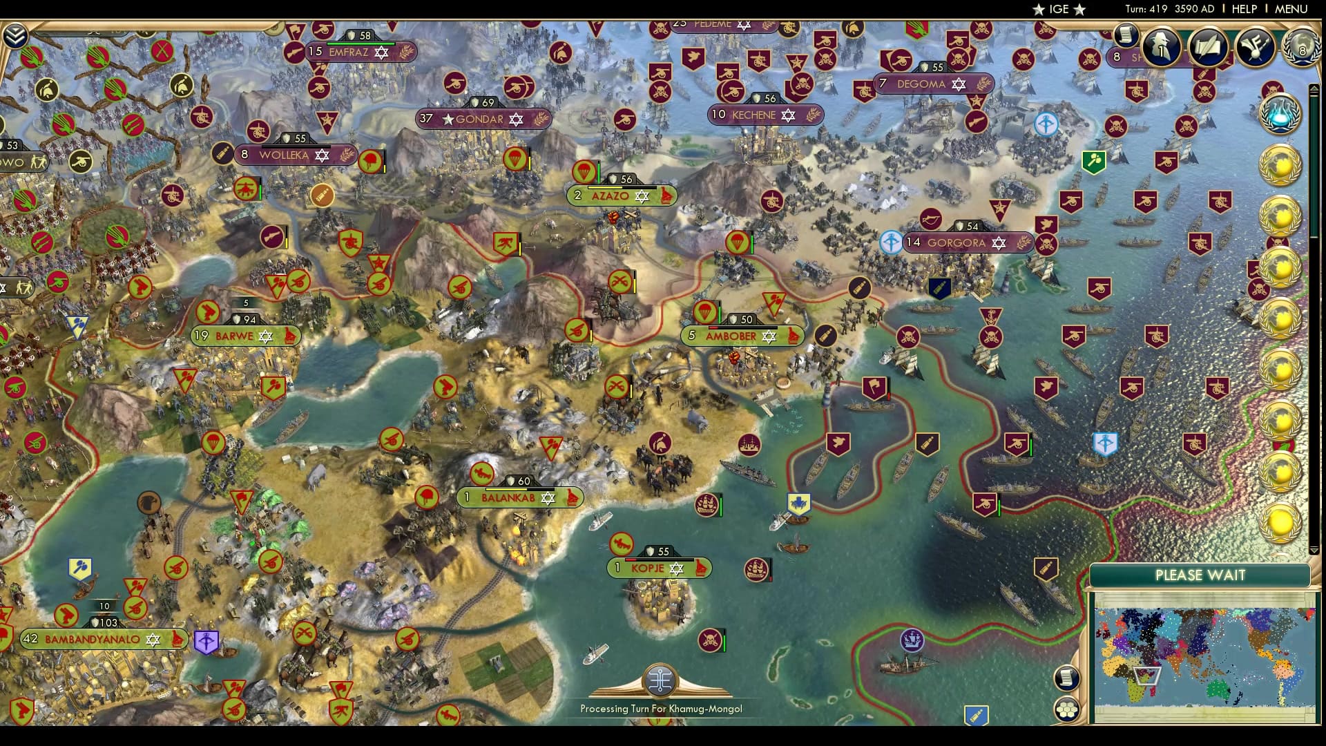 CBR In-Game Screenshot of Paratrooper Push