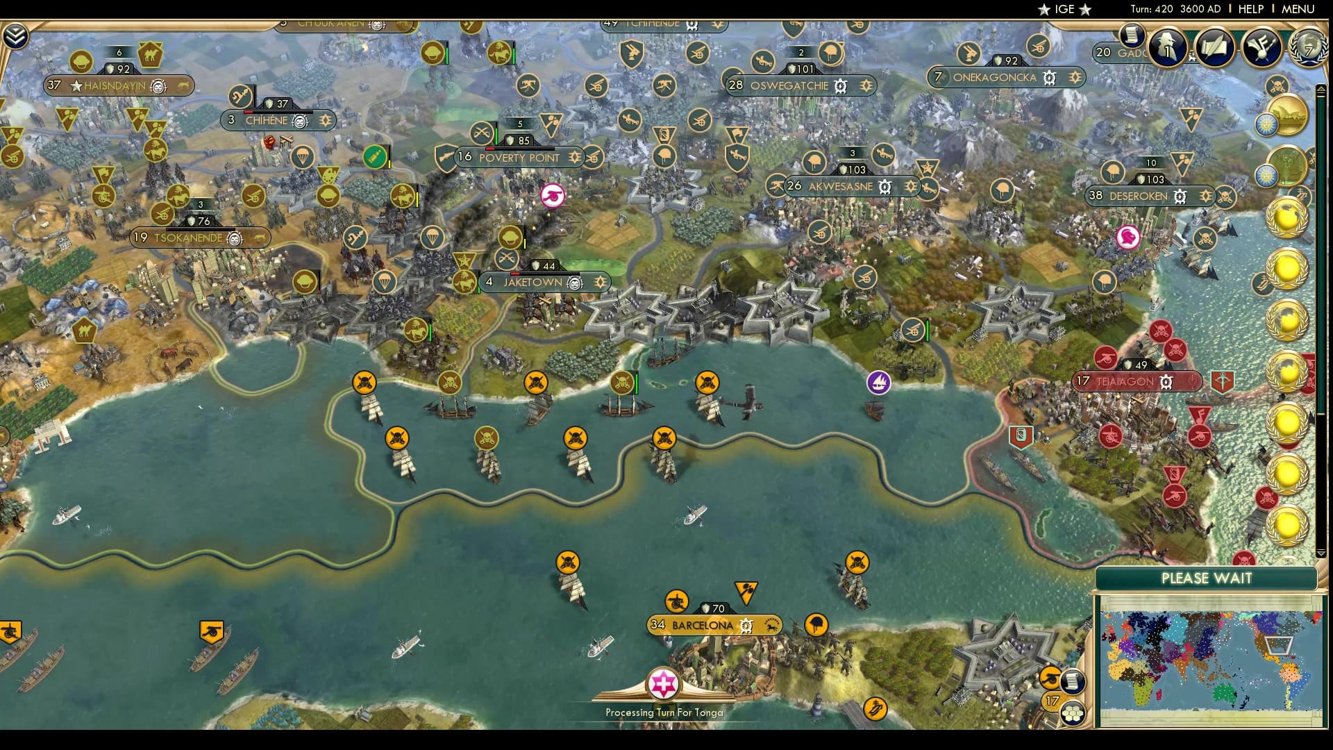 CBR In-Game Screenshot of Push The Line