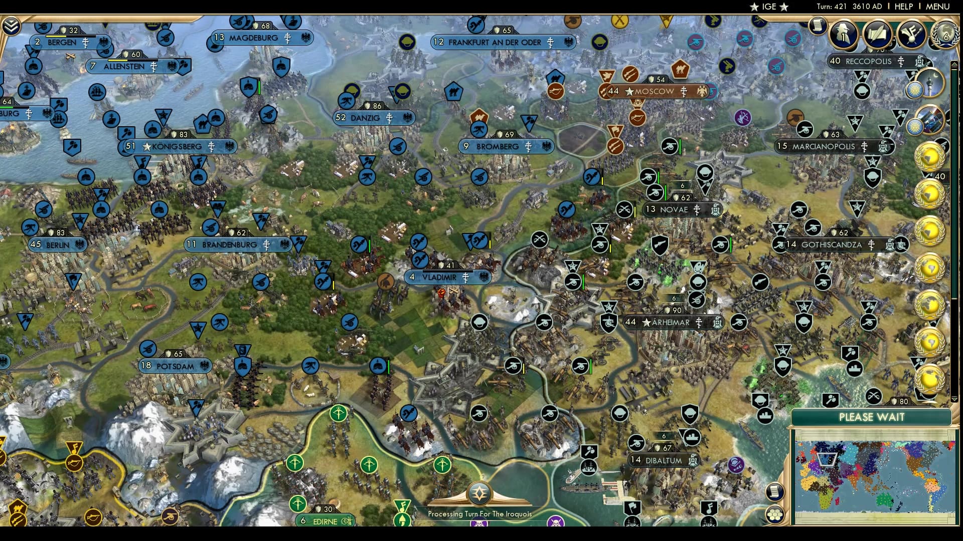 CBR In-Game Screenshot of Vladimir Puttin’ Up a Fight