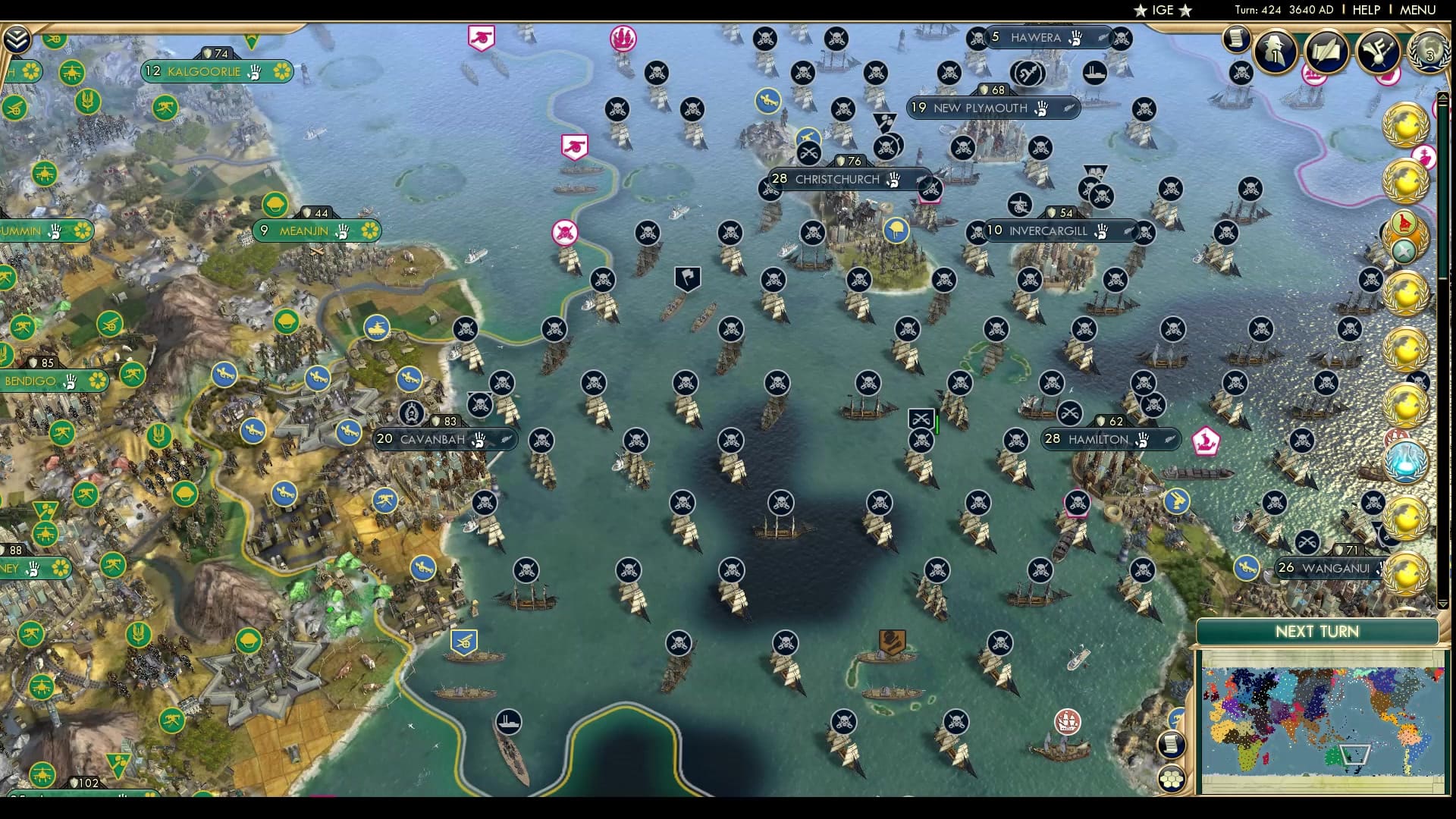 CBR In-Game Screenshot of Night and G’day