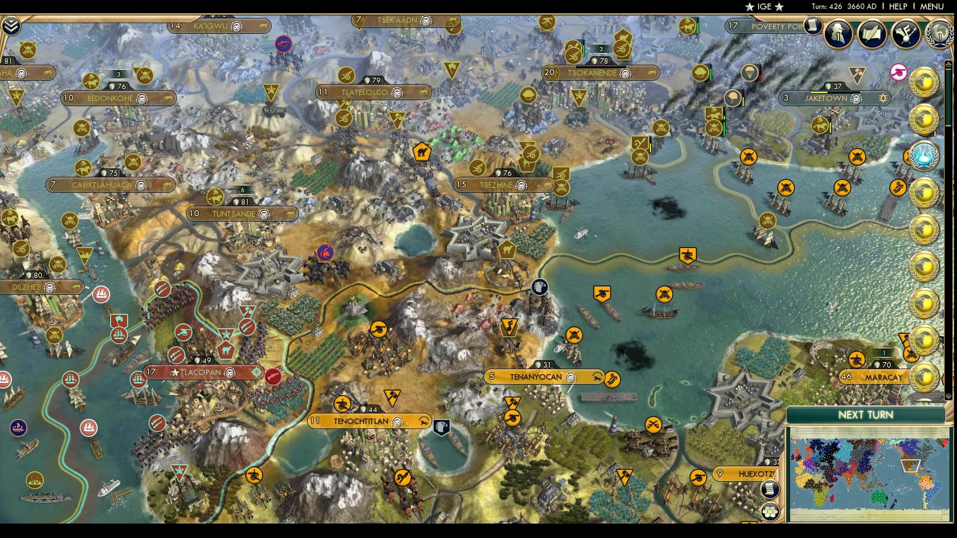 CBR In-Game Screenshot of Bringing a Boat to a Gunfight