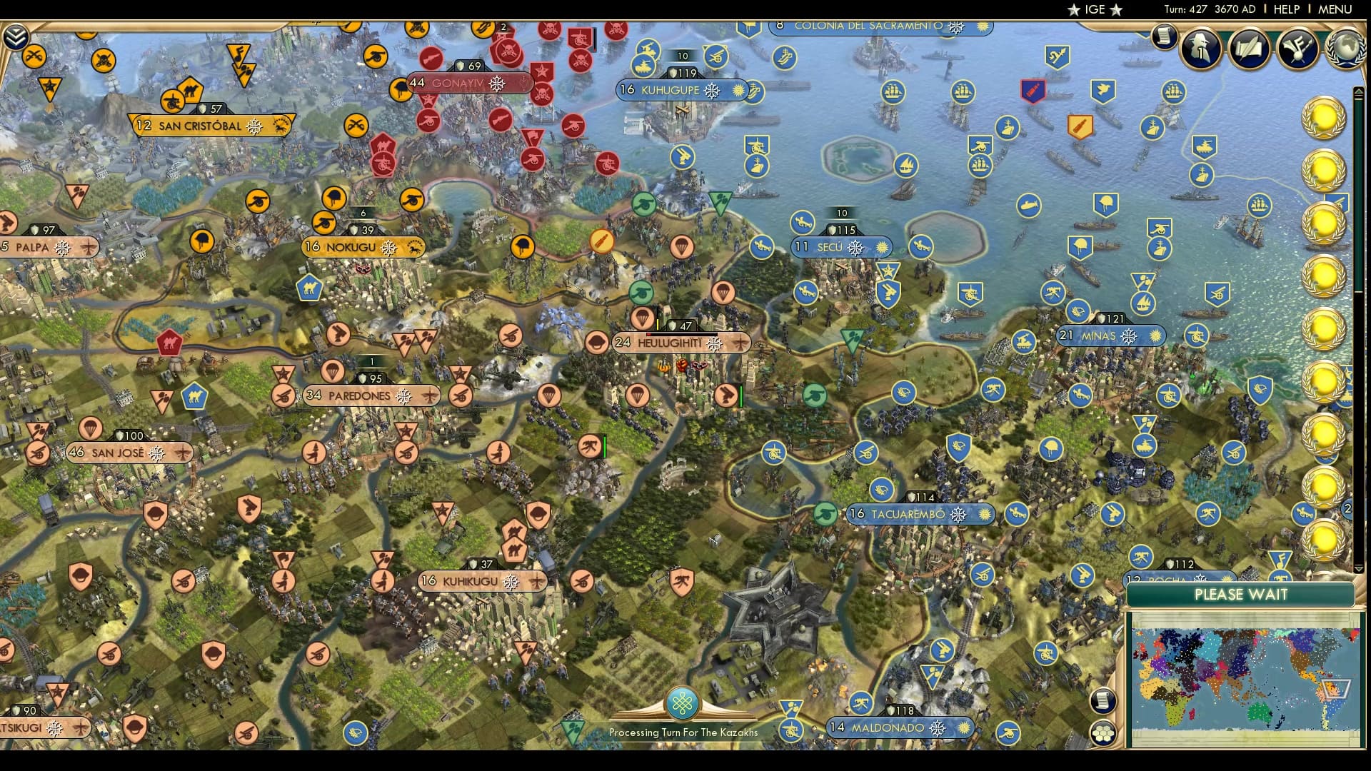 CBR In-Game Screenshot of The Burning of the Amazon