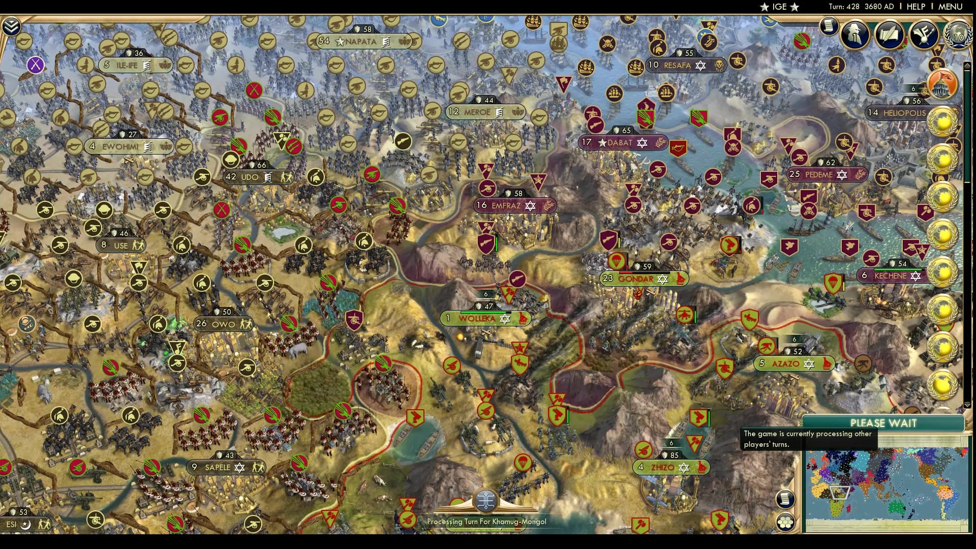 CBR In-Game Screenshot of From the Fall of a Civ to the Fall of a Capital