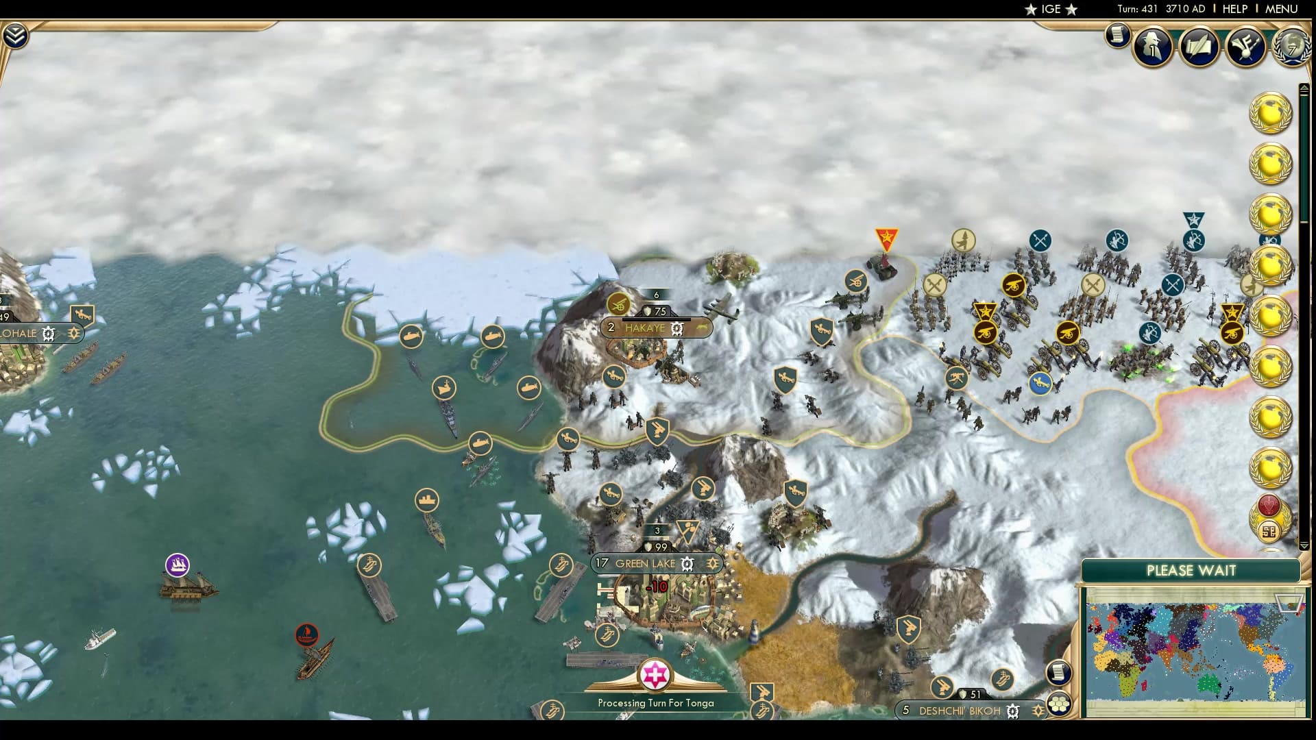 CBR In-Game Screenshot of Spirits in the Auroras