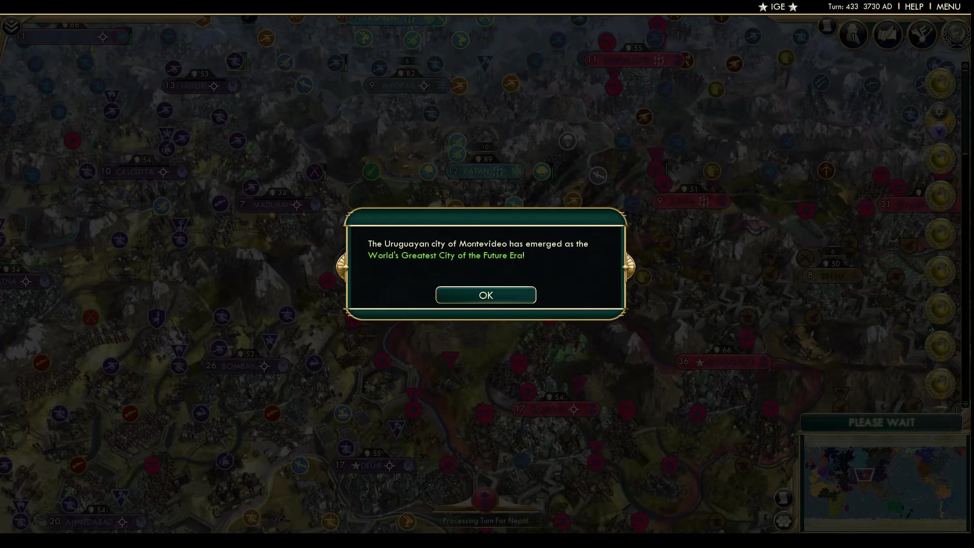 CBR In-Game Screenshot of The Future Is Now