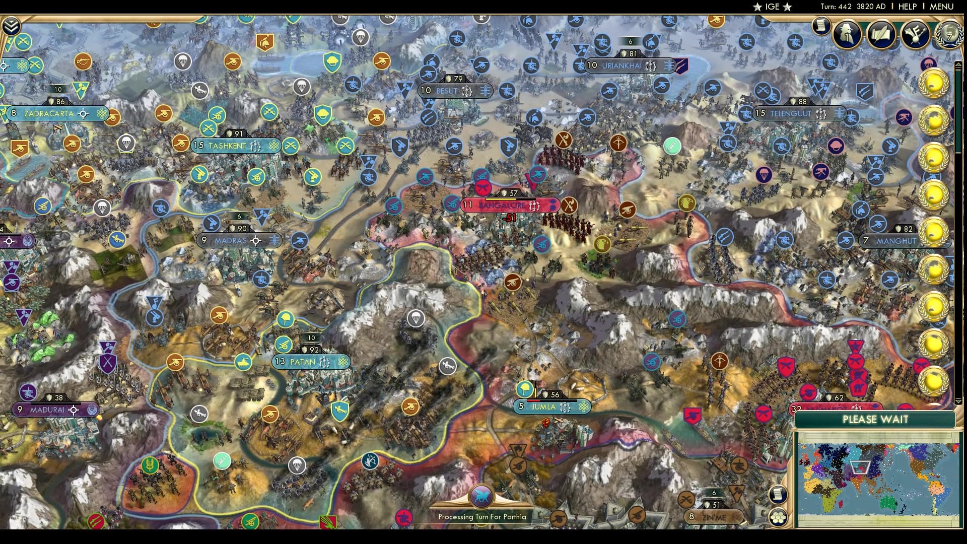 CBR In-Game Screenshot of Impending Muscovite Comeback