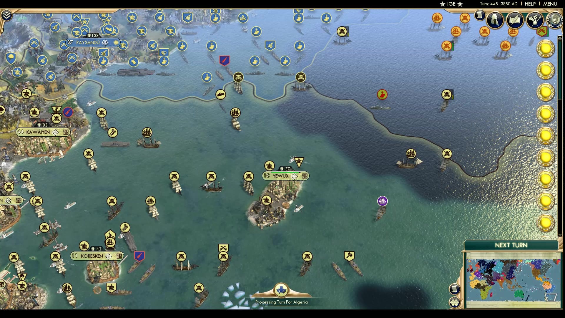 CBR In-Game Screenshot of Wartime Reflections