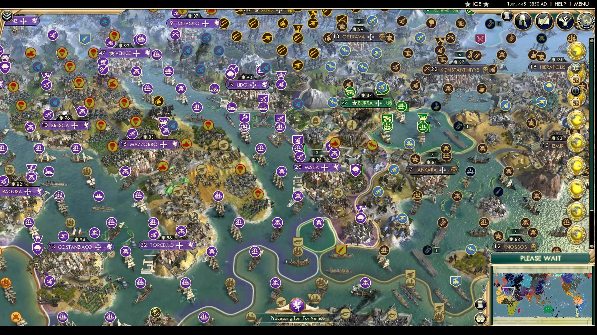 CBR In-Game Screenshot of The Busted Bursa Battle