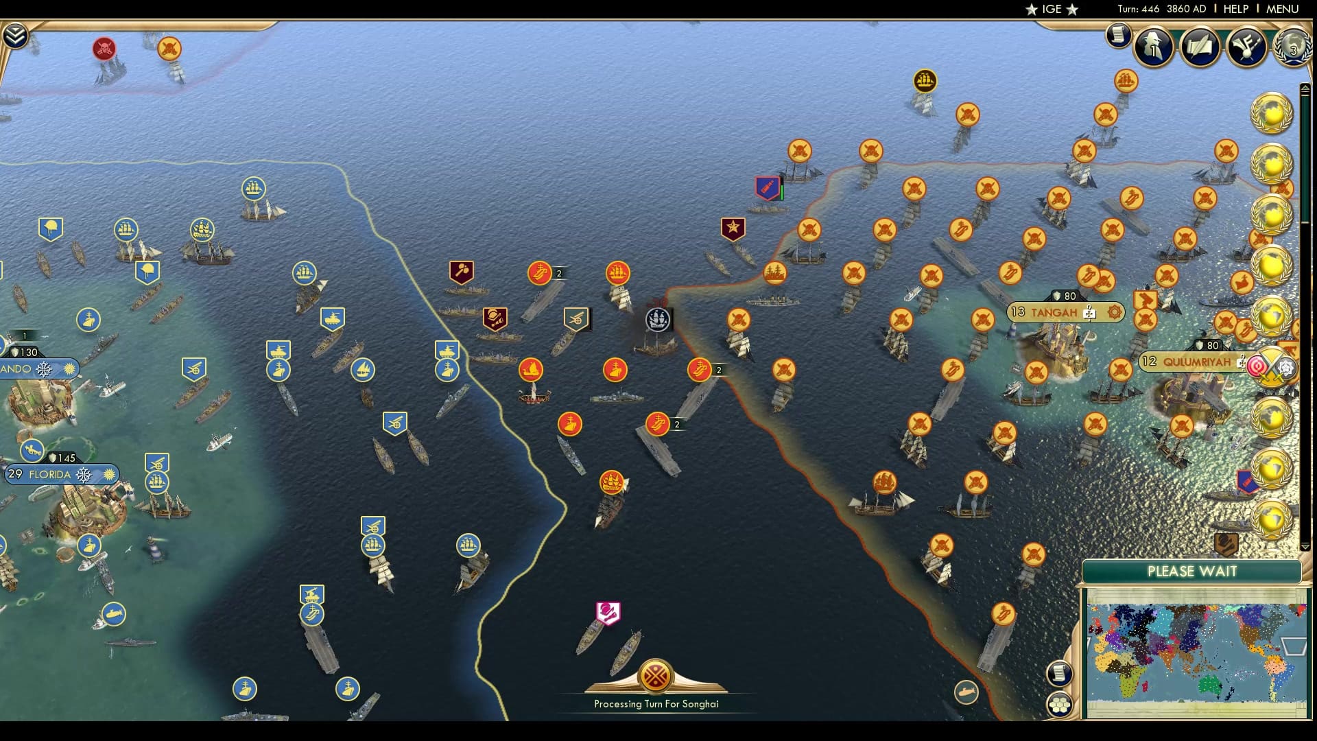 CBR In-Game Screenshot of Florida Watches