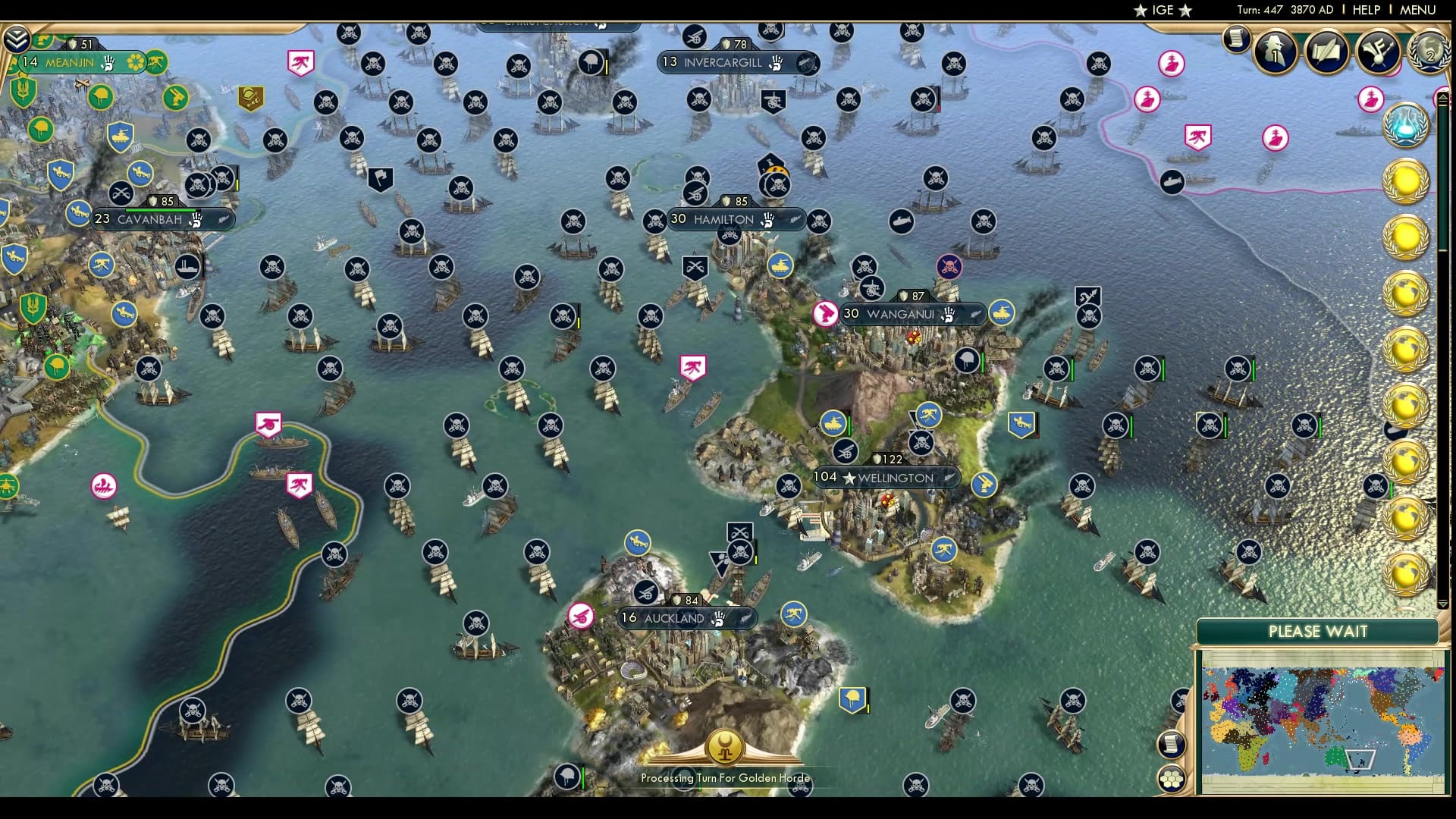 CBR In-Game Screenshot of Good God that’s a big city