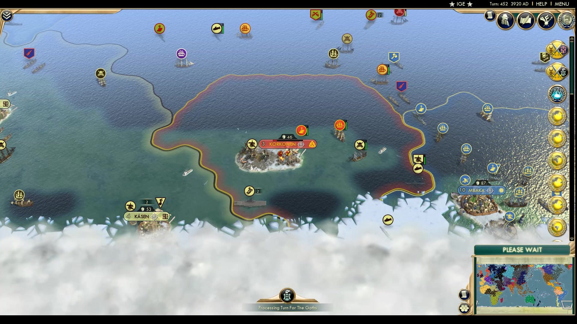 CBR In-Game Screenshot of Woohoo mustard gas amirite