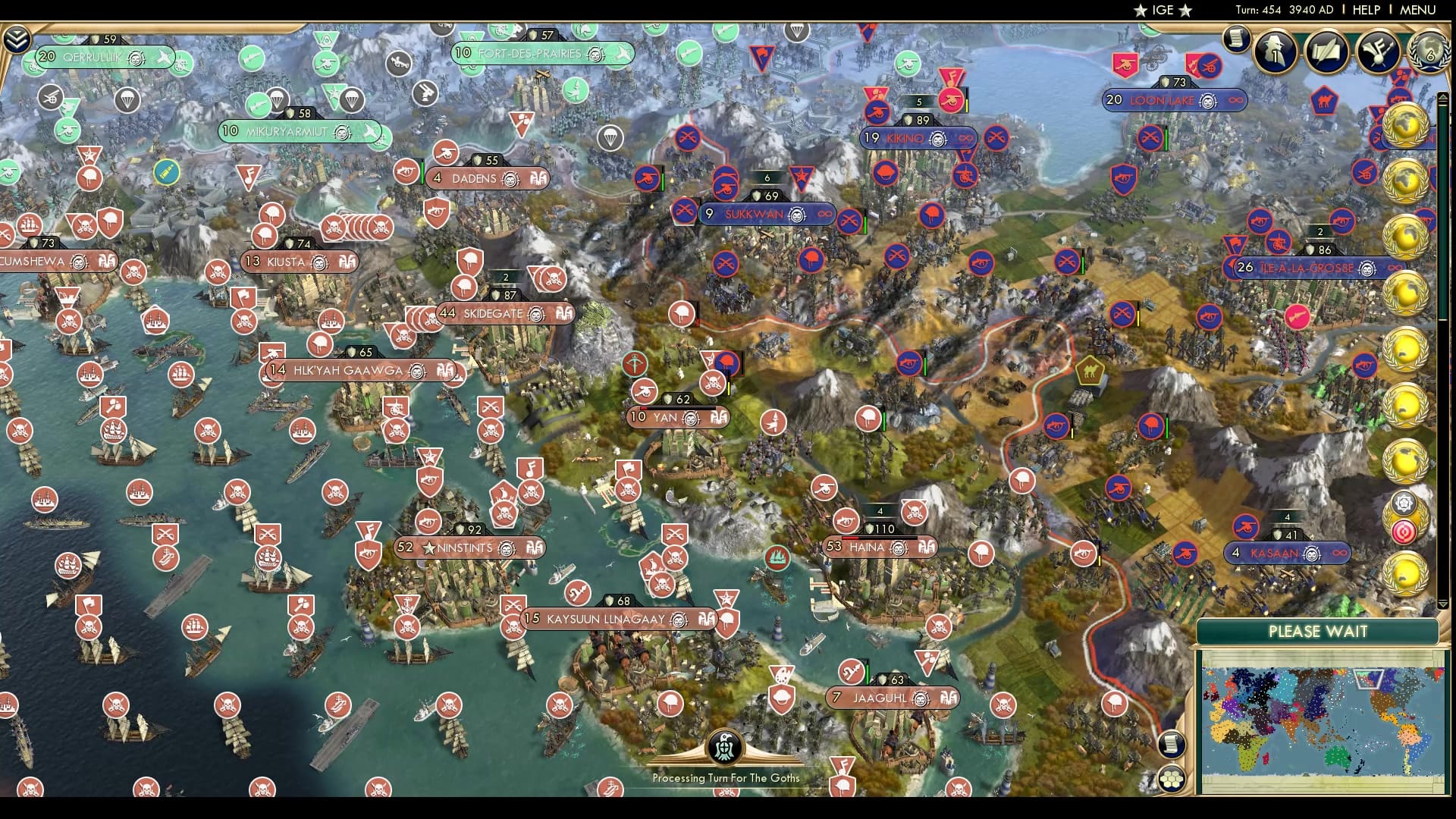 CBR In-Game Screenshot of Stalemate, Haida and Metis edition