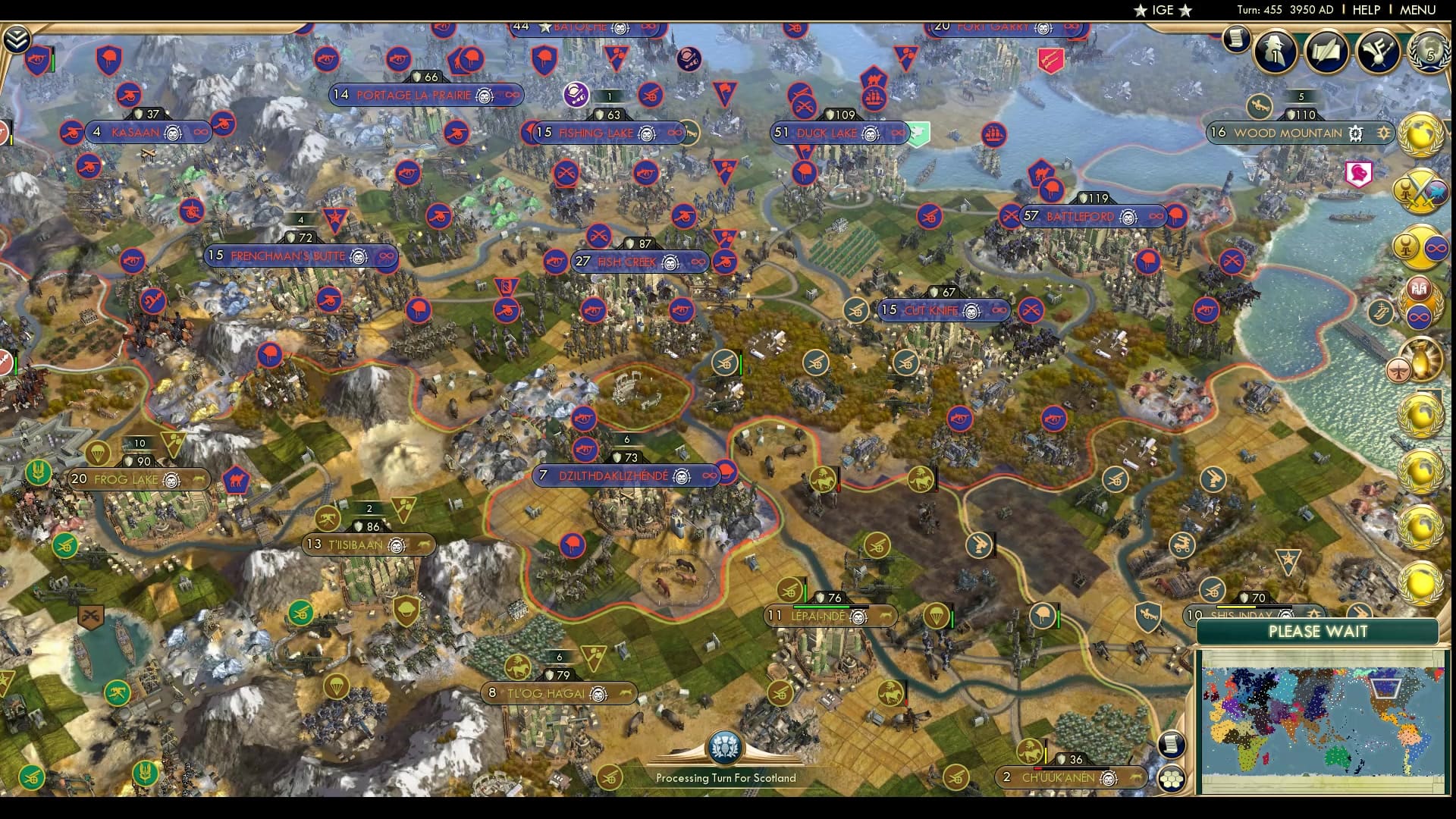 CBR In-Game Screenshot of Peace in our time