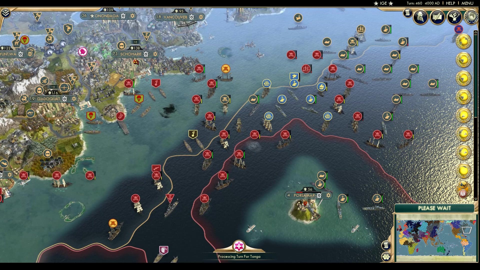 CBR In-Game Screenshot of Hiawatha takes the Triangle