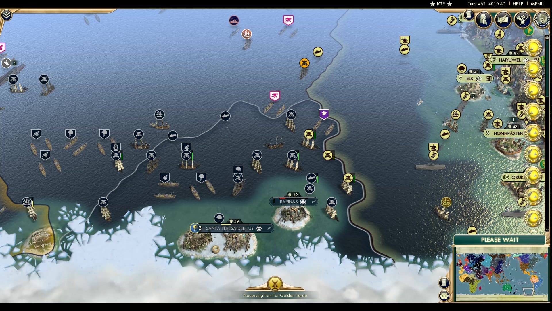 CBR In-Game Screenshot of Let’s just put our artillery in a boat