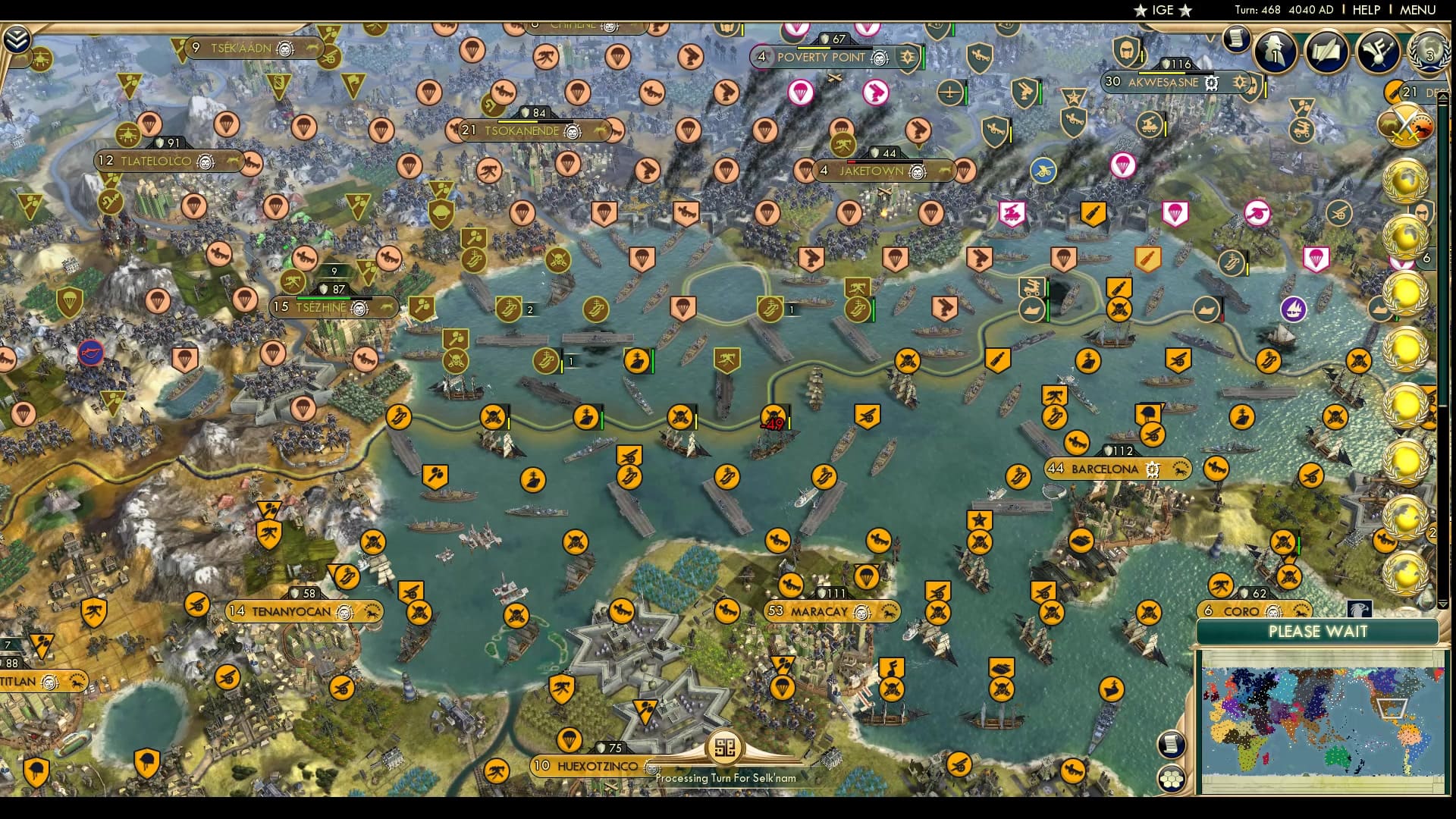 CBR In-Game Screenshot of Carpet vs. Carpet