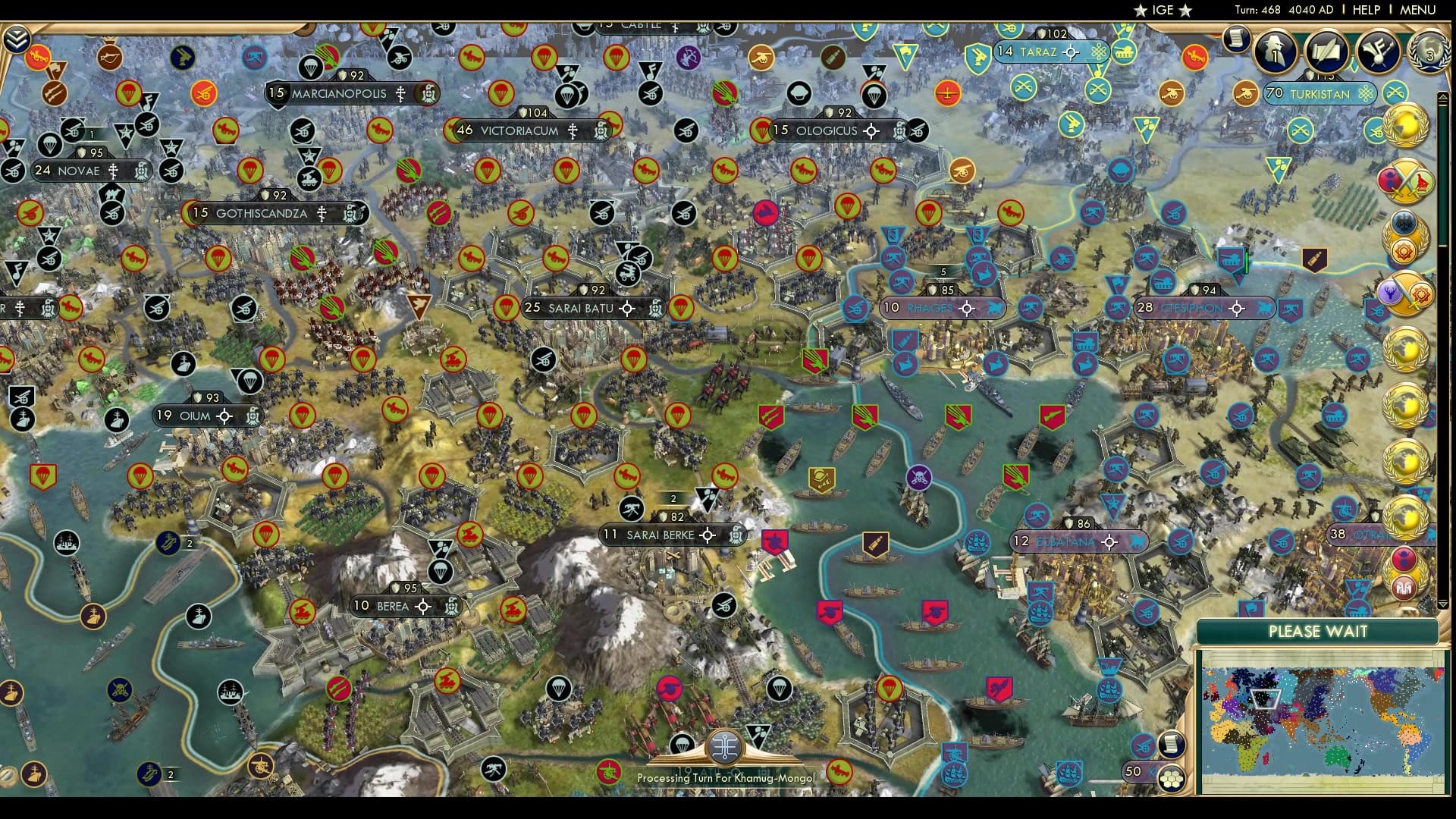 CBR In-Game Screenshot of Zimbabwe carpets the world part 5
