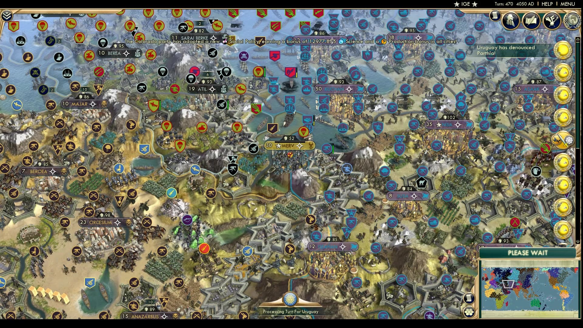 CBR In-Game Screenshot of Zimbabwe carpets the world part 6