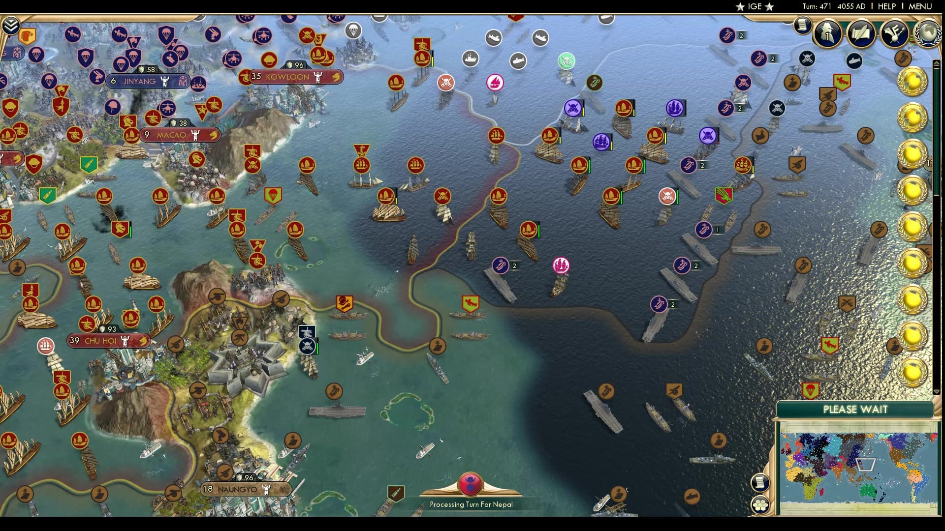 CBR In-Game Screenshot of Canton Ease